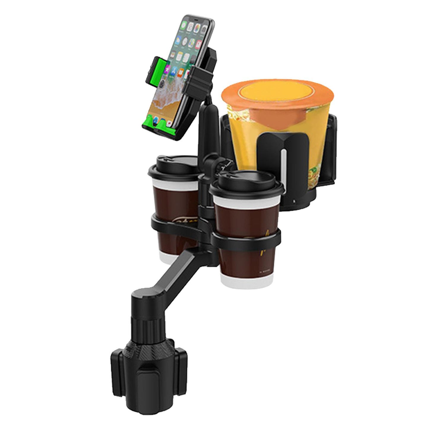 Car Cup Holder Expander Tray For Foods Beverage Coffee - Premium Car Mounts & Holders from Rapidvehicles - Just $53.09! Shop now at Rapidvehicles