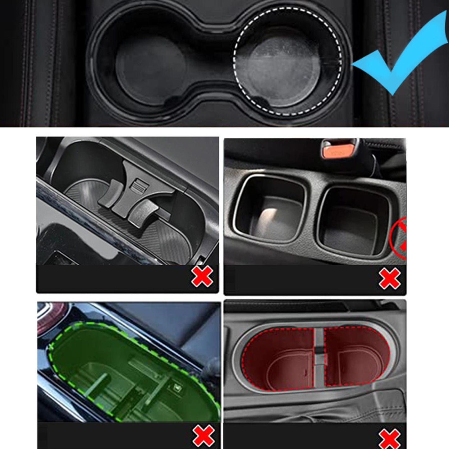 Car Cup Holder 360-degree Rotating Plate Tray Beverage Coffee - Premium Car Mounts & Holders from Rapidvehicles - Just $49.99! Shop now at Rapidvehicles