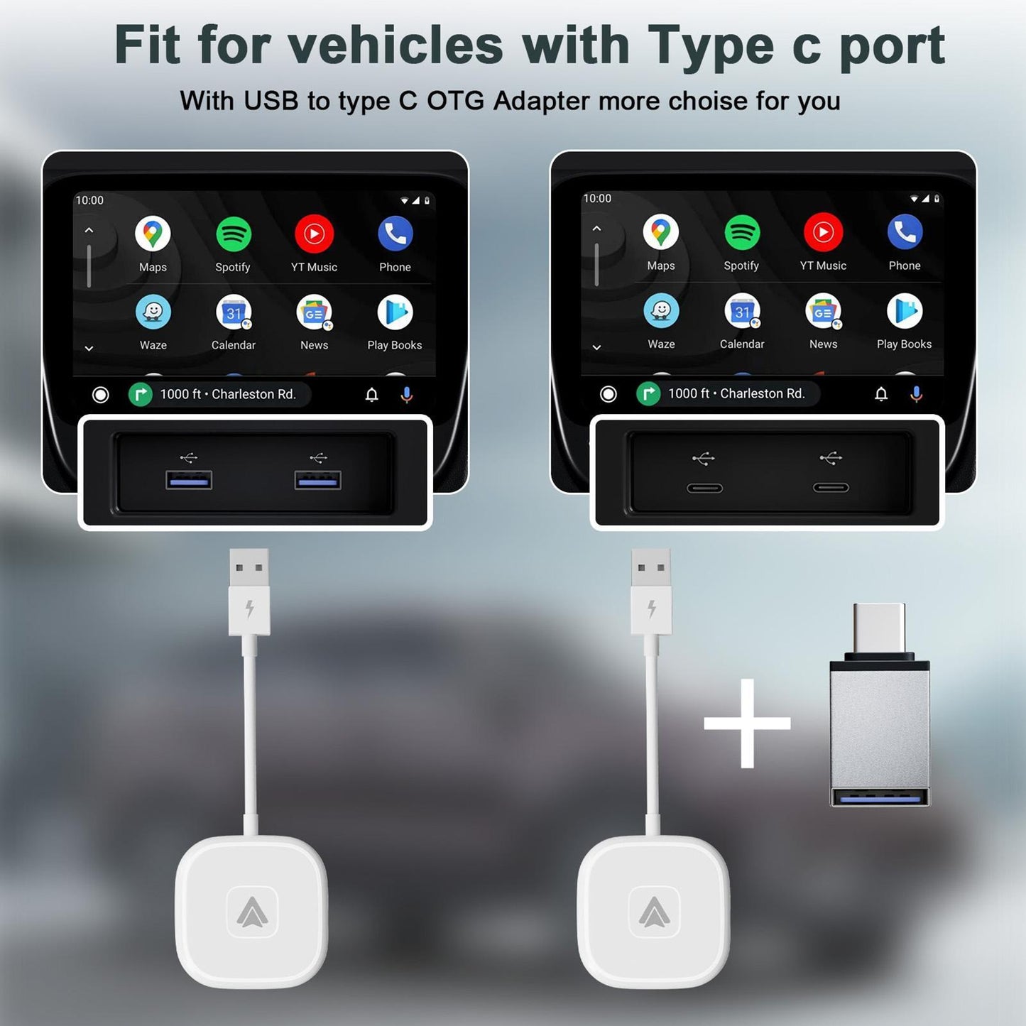 USB Adapter Compatible for Carplay Module Bluetooth Wifi Dongle - Premium Other Car Electronics from Rapidvehicles - Just $83.99! Shop now at Rapidvehicles