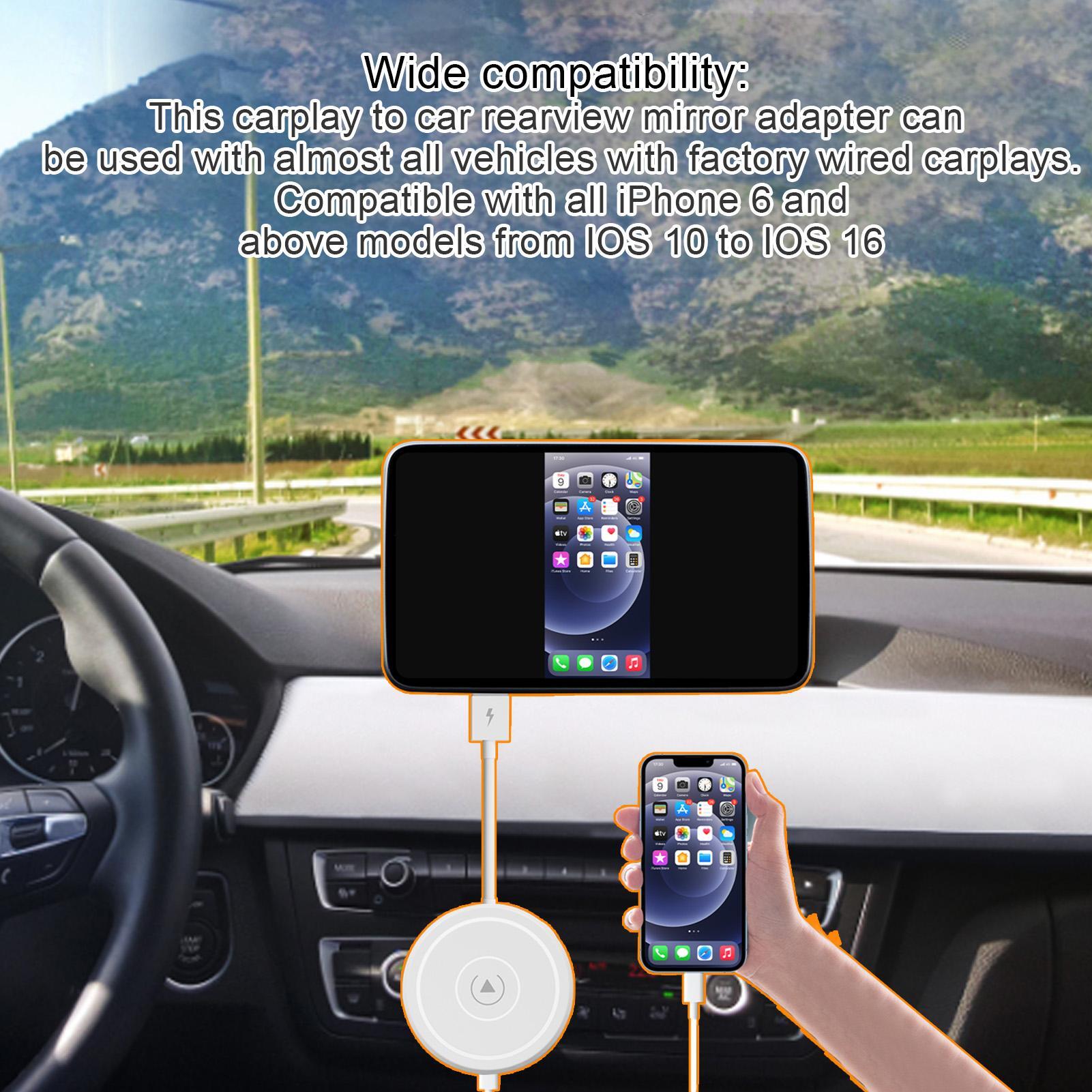 Car Adapter Dongle for Carplay Wire-Controlled to Wireless - Premium Other Car Electronics from Rapidvehicles - Just $83.99! Shop now at Rapidvehicles