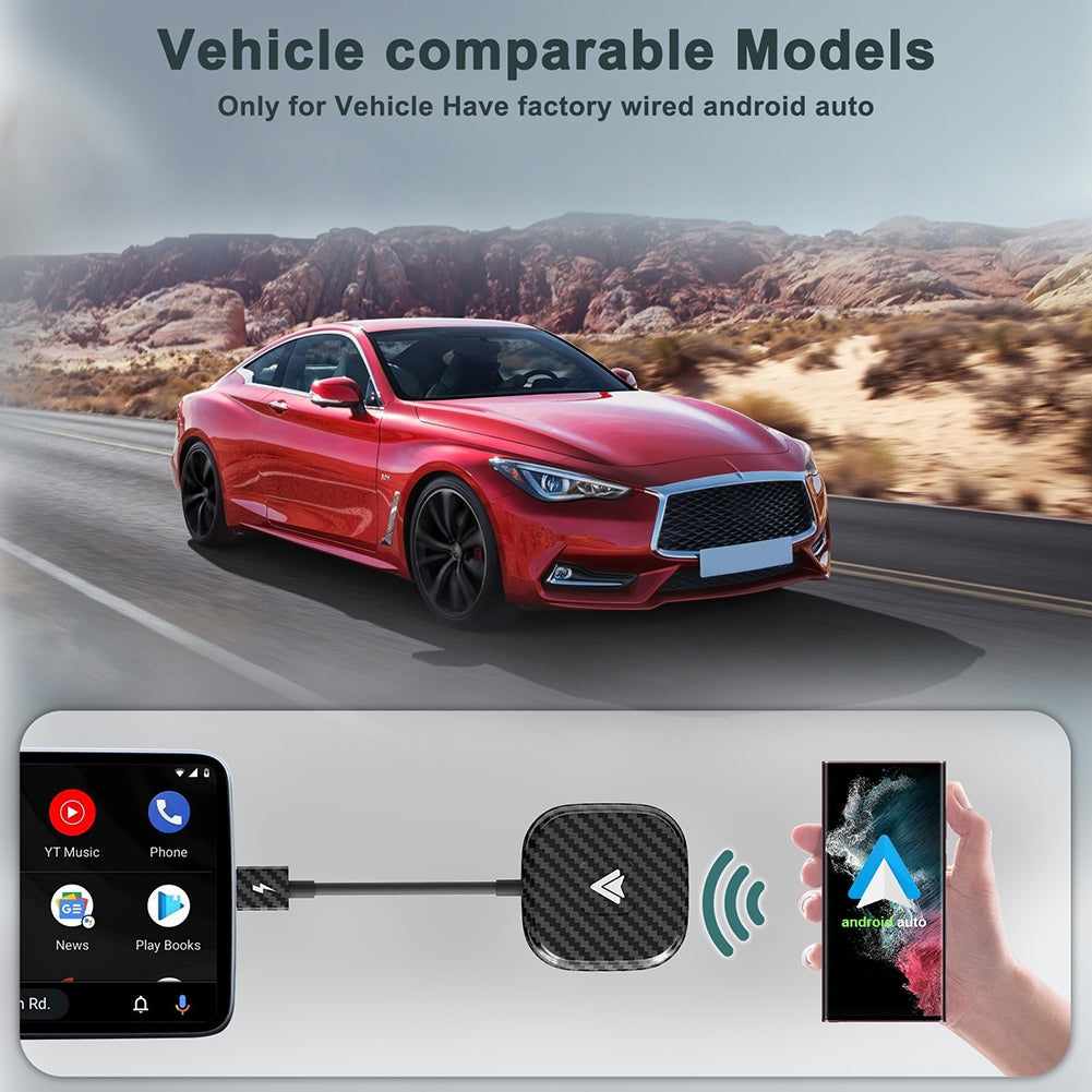 Wireless Adapter Compatible For CarPlay Android Auto 2.4Ghz 5GHZ - Premium Other Car Electronics from Rapidvehicles - Just $83.99! Shop now at Rapidvehicles