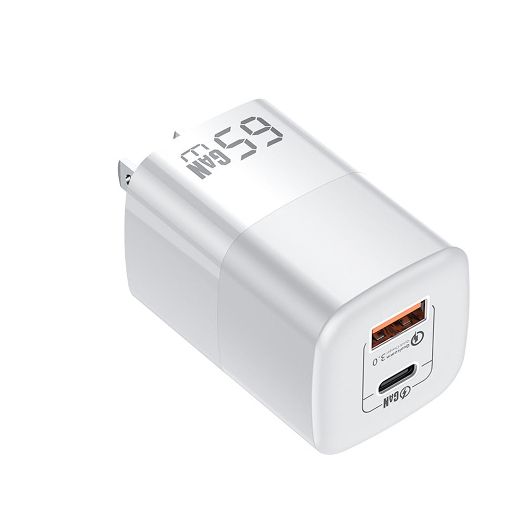 USB C Wall Charger Block 65W Dual Port Power Fast Type C Charging Block Adapter US Plug - Premium Car Chargers from Rapidvehicles - Just $34.99! Shop now at Rapidvehicles