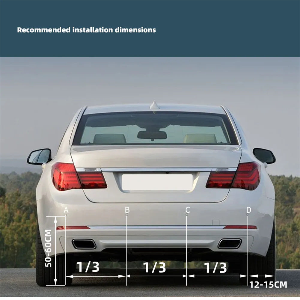 4 Parking Sensors LED Display Backlight Distance Parking Reverse Car Safety System Parking Sensor For Vehicle Auto silver - Premium Other Car Electronics from Rapidvehicles - Just $32.75! Shop now at Rapidvehicles