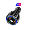 Car Charger Fast Charging 90W USB Charger 2 PD USB C 1 USB A Car Charger For Smartphones Tablets Video Game Controllers White - Premium Car Chargers from Rapidvehicles - Just $14.99! Shop now at Rapidvehicles