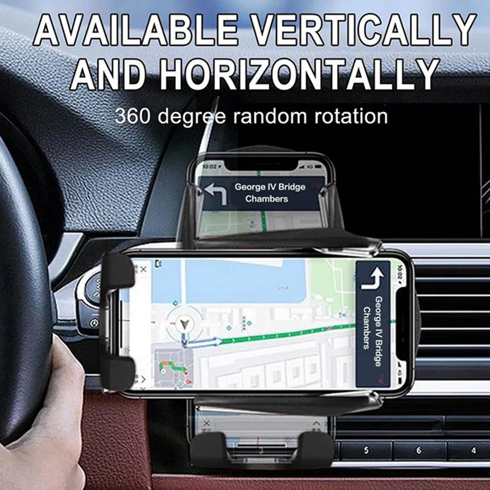 S11 Car Wireless Charger Vent Mount 10W Fast Charging - Premium Car Mounts & Holders from Rapidvehicles - Just $36.89! Shop now at Rapidvehicles