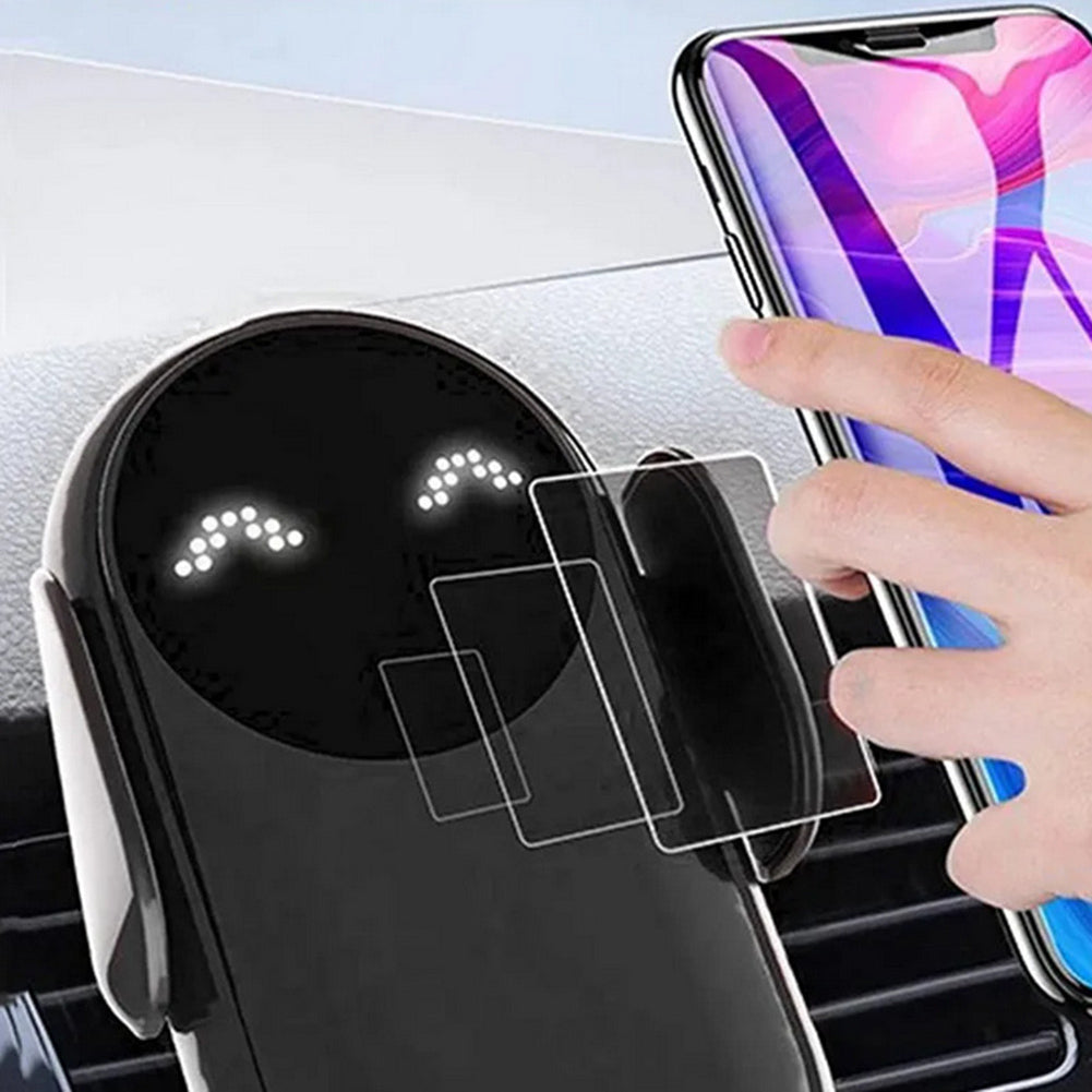 S11 Car Wireless Charger Vent Mount 10W Fast Charging Auto-Clamping Car Mount Phone Holder Compatible For IPhone 4.5-6.5 Inches blue - Premium Car Mounts & Holders from Rapidvehicles - Just $32.99! Shop now at Rapidvehicles