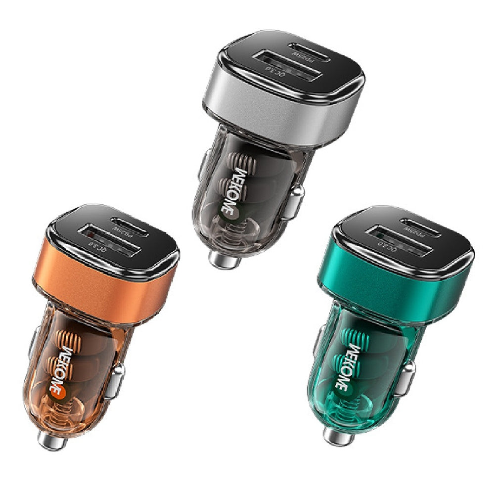 C45 Car Charger Adapter Fast Charging 43W USB A USB C Port Car - Premium Car Chargers from Rapidvehicles - Just $25.99! Shop now at Rapidvehicles