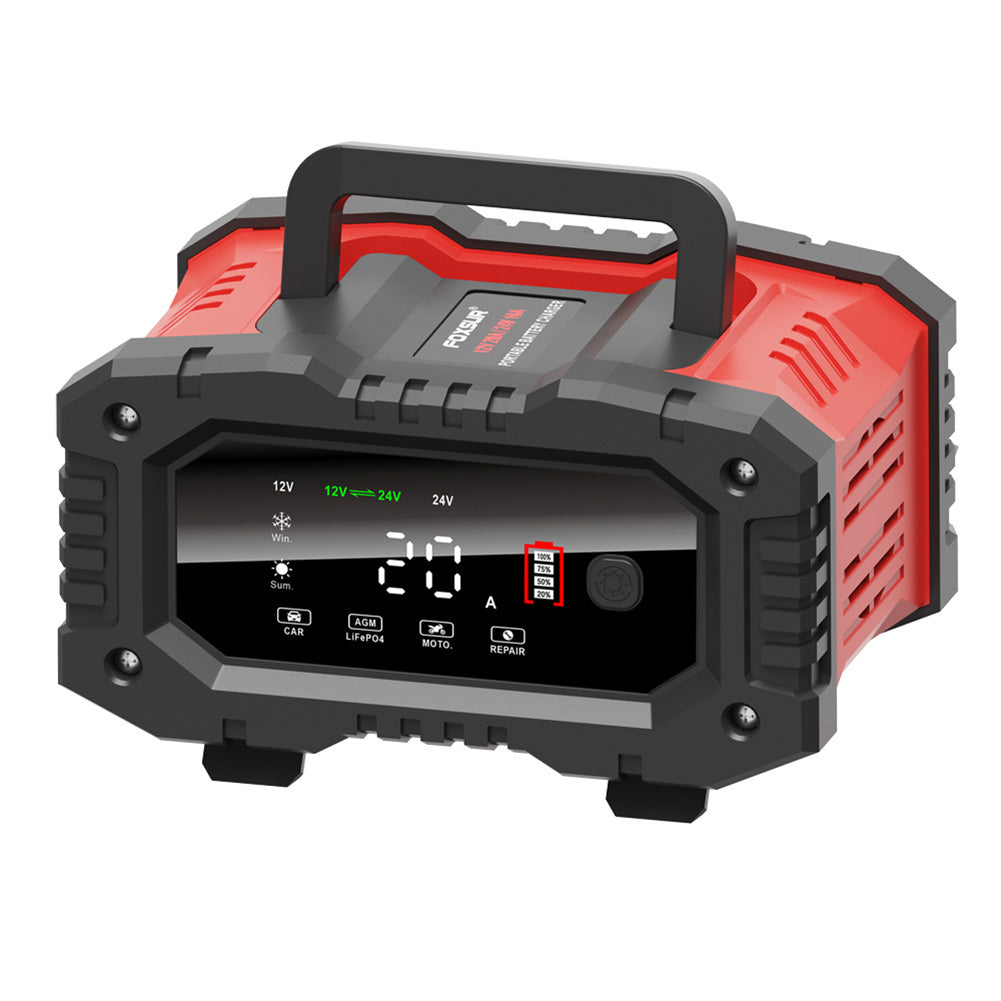 20A Car Battery Charger 12V 24V Automatic Smart Charger Automatic - Premium Other Car Tools from Rapidvehicles - Just $88.99! Shop now at Rapidvehicles