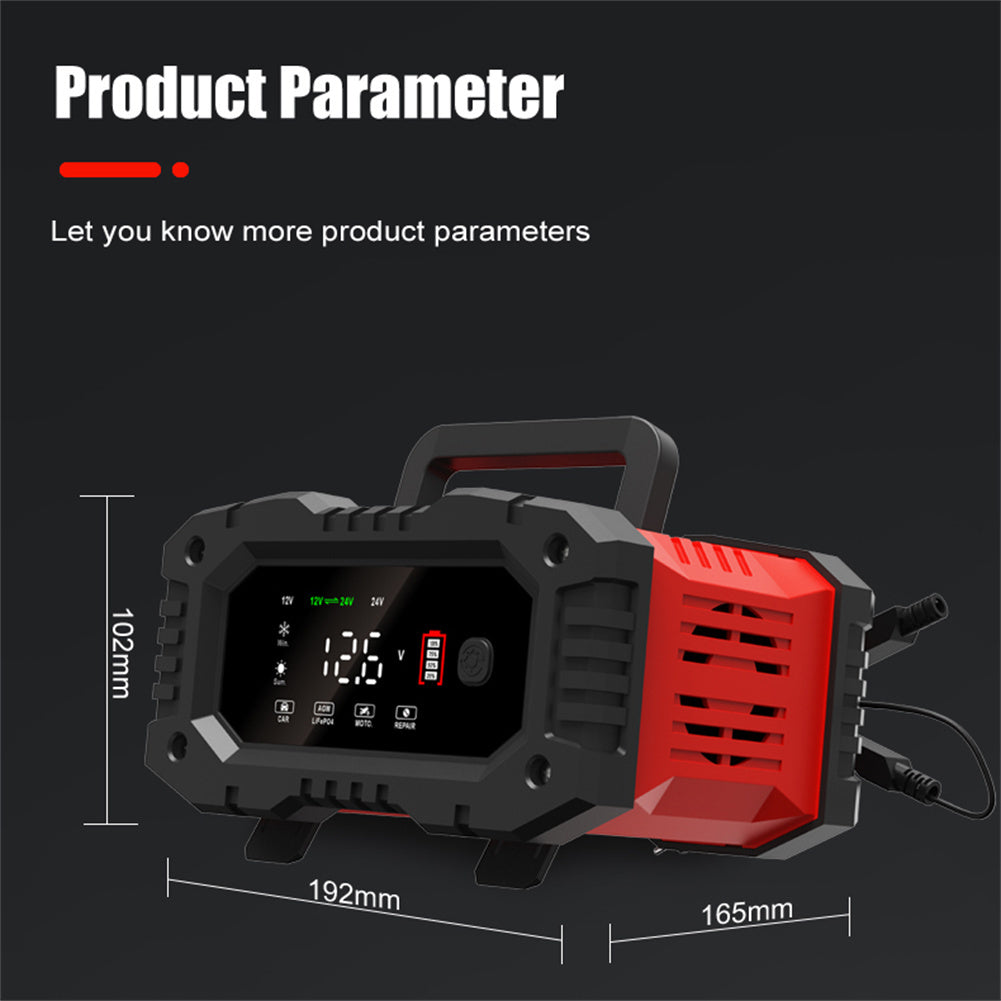 20A Car Battery Charger 12V 24V Automatic Smart Charger Automatic - Premium Other Car Tools from Rapidvehicles - Just $88.99! Shop now at Rapidvehicles