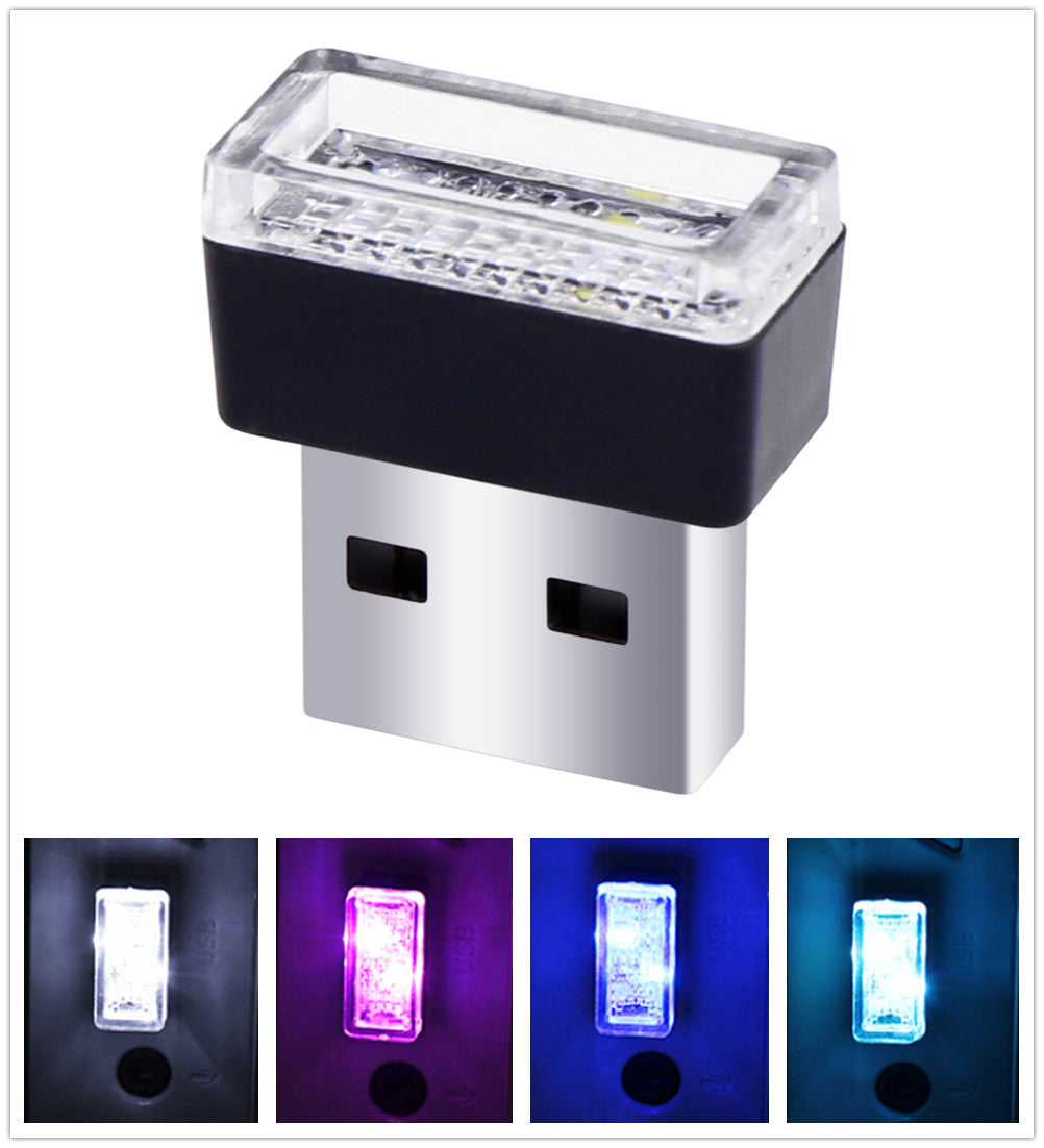 USB LED Car Interior Atmosphere Light Feet Lamp Illumination Decoration Light  pink purple light - Premium Other Car Electronics from Rapidvehicles - Just $5.89! Shop now at Rapidvehicles