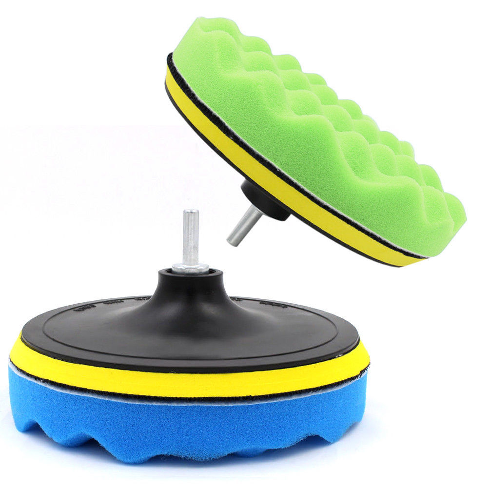 8Pcs/Set Car Polishing Pad 3/4/5/6/7 inch Sponge Buffing Waxing Boat Car Polish Buffer Drill Wheel Polisher Removes Scratches 3 inches - Premium Other Car Tools from Rapidvehicles - Just $12.89! Shop now at Rapidvehicles