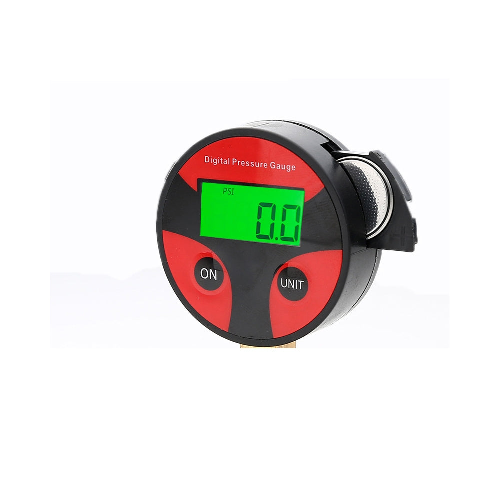 0-200PSI Air Pressure Gauge Dial Meter Tester Copper Rubber Digital Tire Pressure Gauge Tool for Car Truck Bike Auto Car Tyre red - Premium OBD & Diagnostic Tools from Rapidvehicles - Just $19.99! Shop now at Rapidvehicles