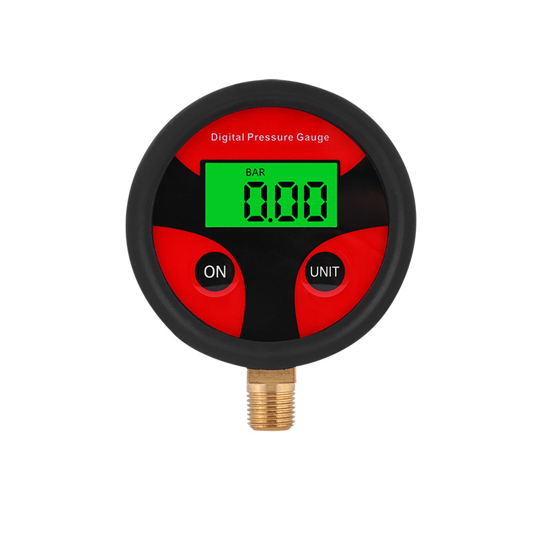 0-200PSI Air Pressure Gauge Dial Meter Tester Copper Rubber Digital Tire Pressure Gauge Tool for Car Truck Bike Auto Car Tyre red - Premium OBD & Diagnostic Tools from Rapidvehicles - Just $19.99! Shop now at Rapidvehicles