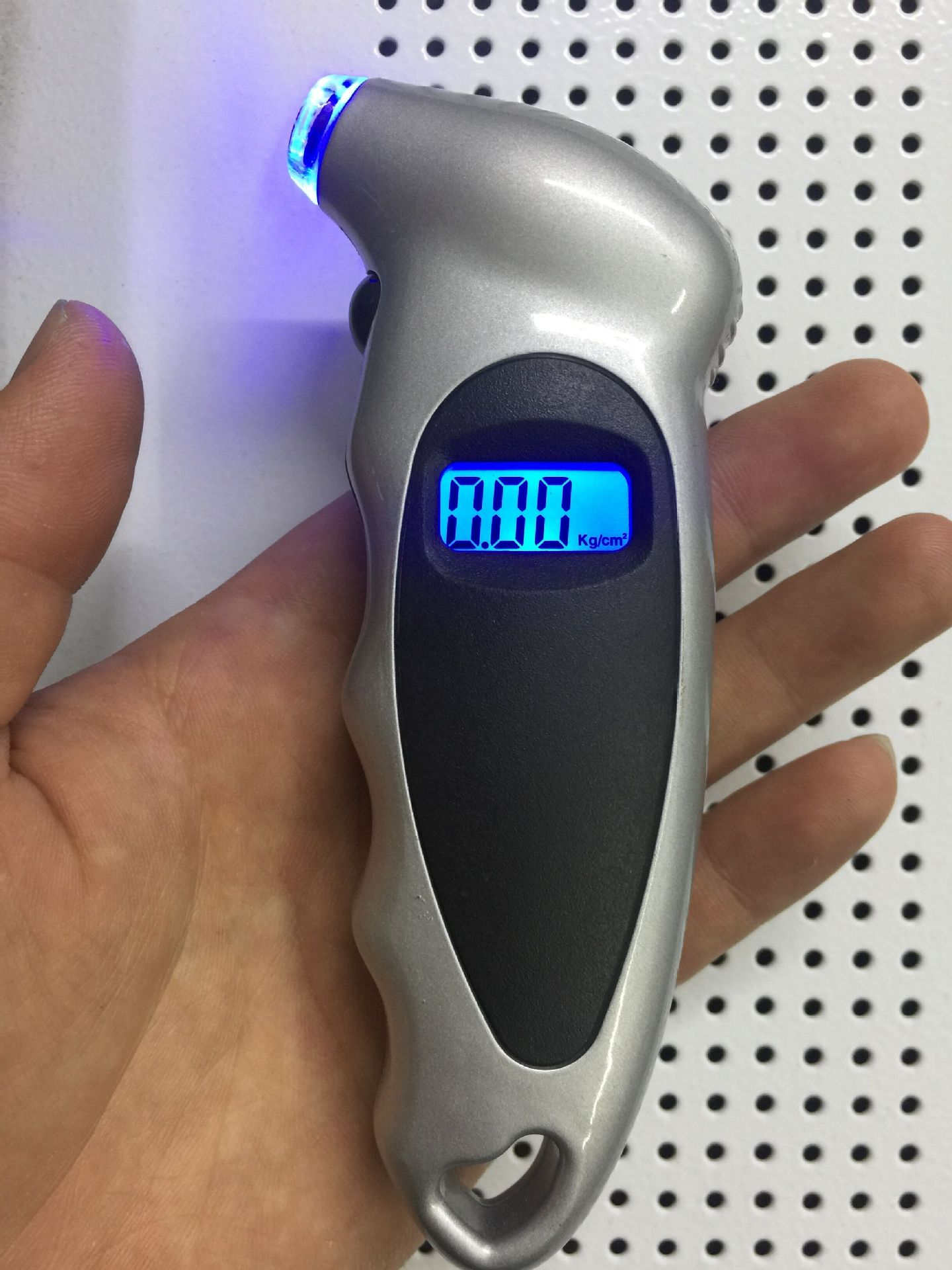 Digital Tire Pressure Gauge Backlit Lcd Handheld Multifunctional Tire Pressure Gauge For Cars Trucks Bicycles silver - Premium OBD & Diagnostic Tools from Rapidvehicles - Just $16.99! Shop now at Rapidvehicles