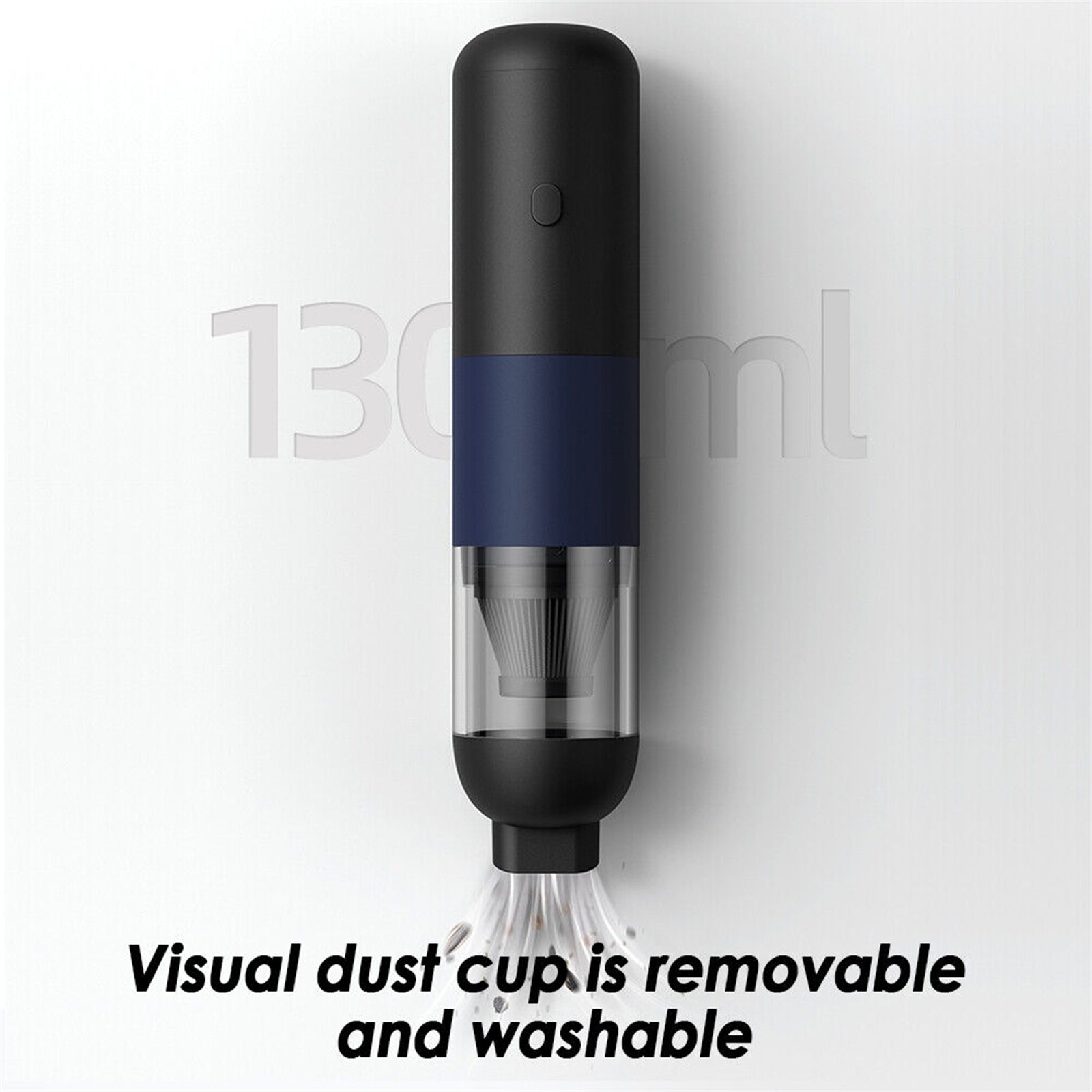 20000pa Powerful Car Vacuum Cleaner Visual Cup Portable Handheld - Premium Car Wash Tools from Rapidvehicles - Just $48.59! Shop now at Rapidvehicles