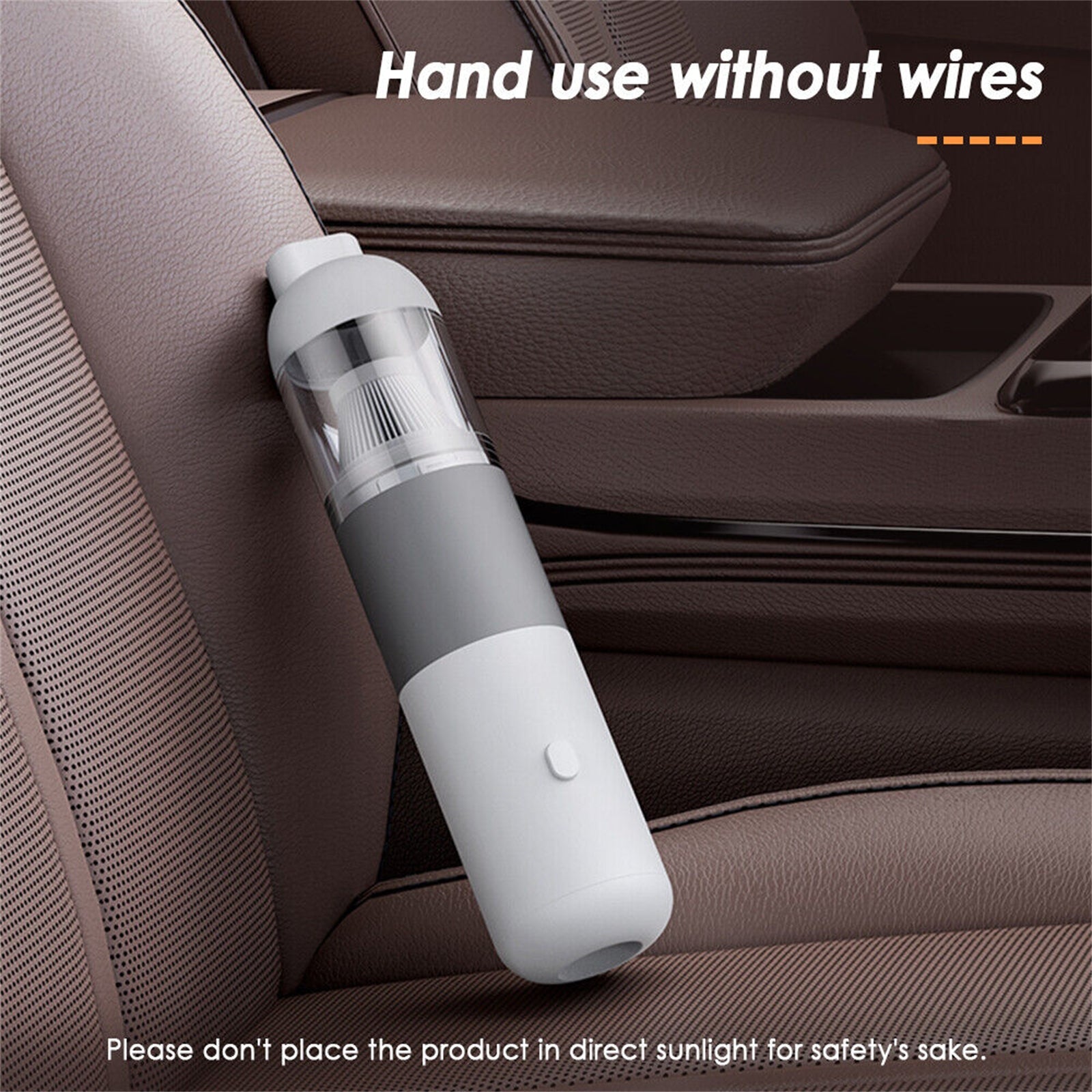 20000pa Powerful Car Vacuum Cleaner Visual Cup Portable Handheld - Premium Car Wash Tools from Rapidvehicles - Just $48.59! Shop now at Rapidvehicles