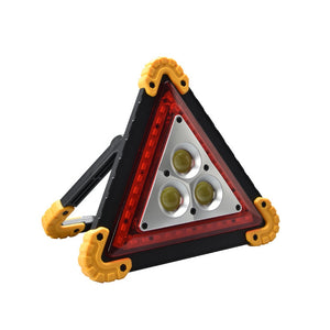 10W LED Triangle Warning Stop Sign Car Breakdown Emergency Safety Light USB Rechargeable Safety Signal Hand Light Camping Essential Light 303 yellow - Premium Car LED Lights from Rapidvehicles - Just $32.36! Shop now at Rapidvehicles