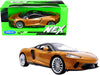 McLaren GT Gold Metallic with Black Top "NEX Models" 1/24 Diecast Model Car by Welly - Premium  from Rapidvehicles - Just $38.99! Shop now at Rapidvehicles