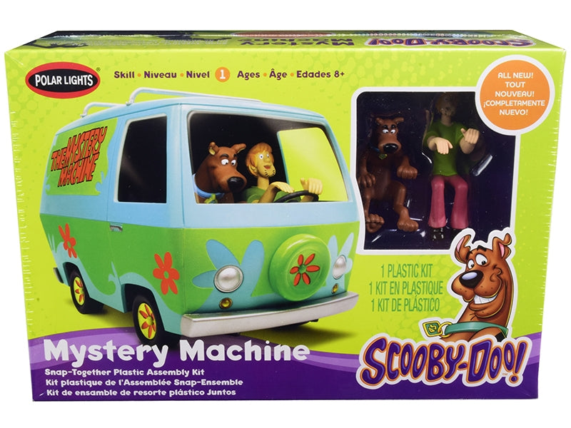 Skill 1 Snap Model Kit The Mystery Machine with Two Figurines (Scooby-Doo and Shaggy) 1/25 Scale Model by Polar Lights - Premium Movie/TV Series Models from Polar Lights - Just $46.94! Shop now at Rapidvehicles