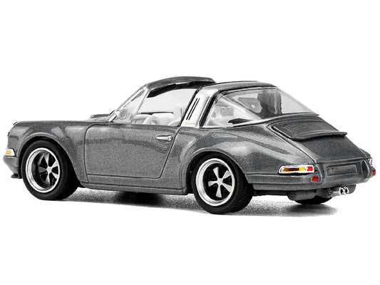 Singer Targa Gray Metallic 1/64 Diecast Model Car by Pop Race - Premium Other from Pop Race - Just $45.99! Shop now at Rapidvehicles