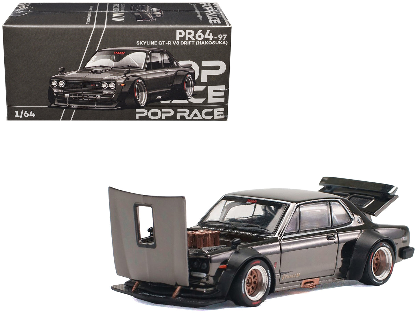 Skyline GT-R V8 Drift "Hakosuka" RHD (Right Hand Drive) Dark - Premium Other from Pop Race - Just $39.60! Shop now at Rapidvehicles