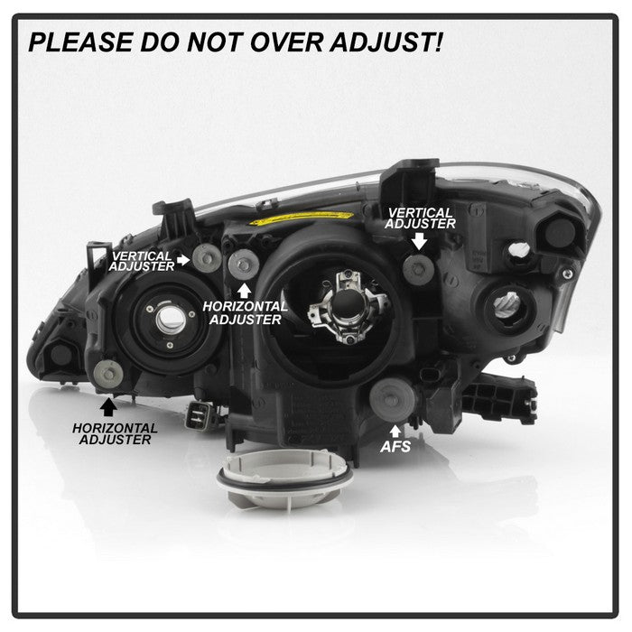 SPYDER xTune 07-09 Lexus ES350 Passenger Side HID/AFS Headlight - OEM Right (PRO-JH-LES07-AFS-OE-R) 9943287