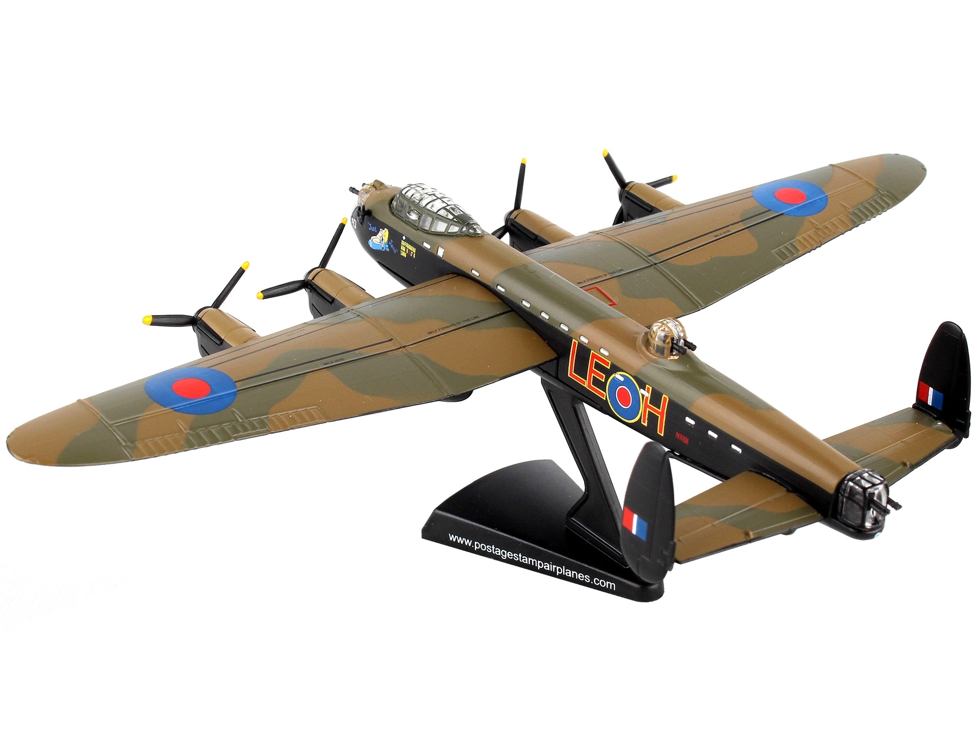 Avro Lancaster NX611 Bomber Aircraft "Just Jane - Royal Air - Premium Aircrafts and War Planes from Postage Stamp - Just $51.46! Shop now at Rapidvehicles