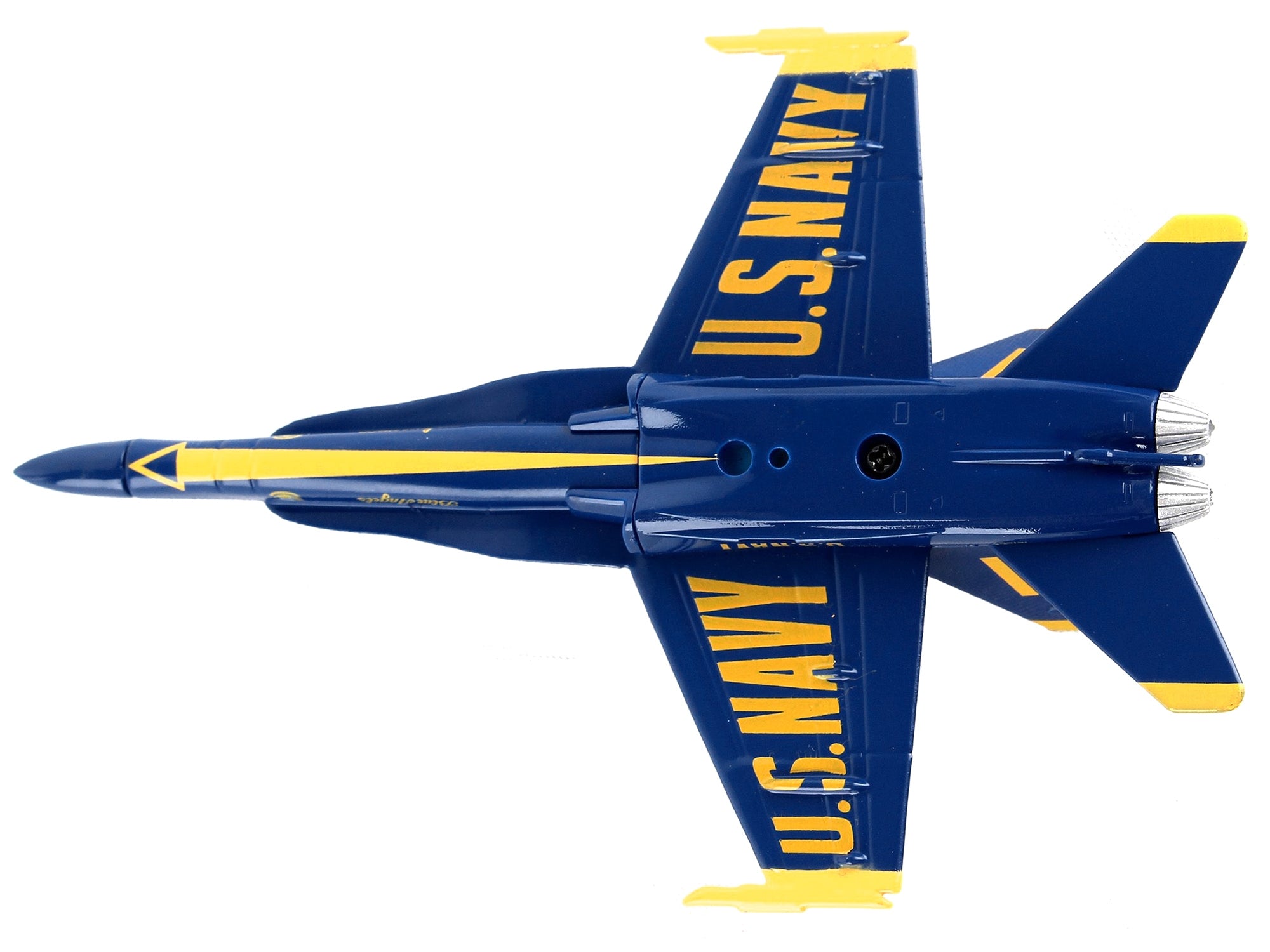 McDonnell Douglas F/A-18C Hornet Aircraft "Blue Angels" United States Navy 1/150 Diecast Model Airplane by Postage Stamp - Premium McDonnell Douglas from Postage Stamp - Just $37.99! Shop now at Rapidvehicles