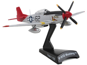 North American P-51D Mustang Fighter Aircraft #62 "Bunny" United States Army Air Force 1/100 Diecast Model Airplane by Postage Stamp - Premium Military Models from Postage Stamp - Just $43.99! Shop now at Rapidvehicles