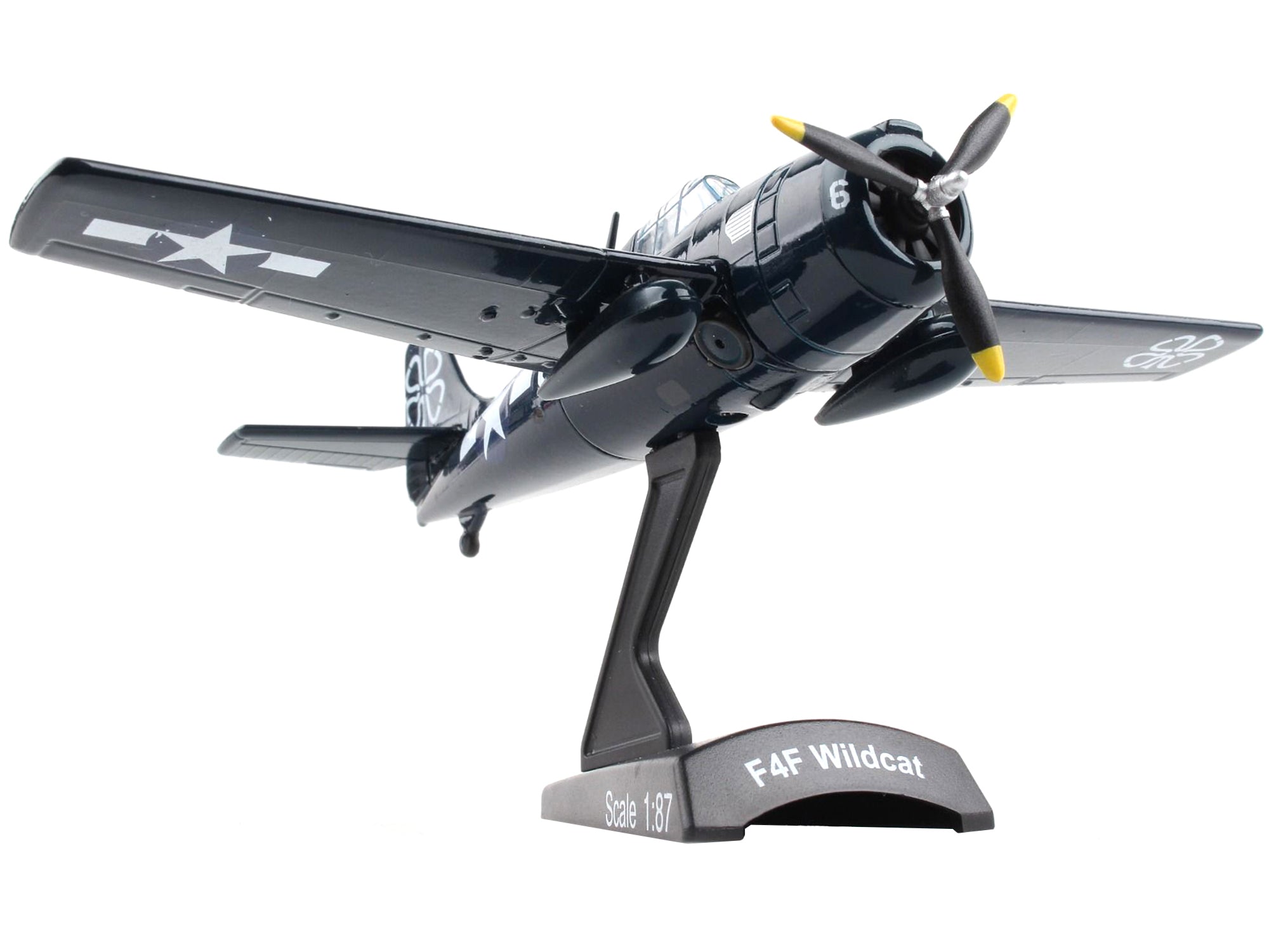 Grumman F4F Wildcat Aircraft #6 "USS Petrof Bay" United States Navy 1/87 (HO) Diecast Model Airplane by Postage Stamp - Premium  from Postage Stamp - Just $48.99! Shop now at Rapidvehicles