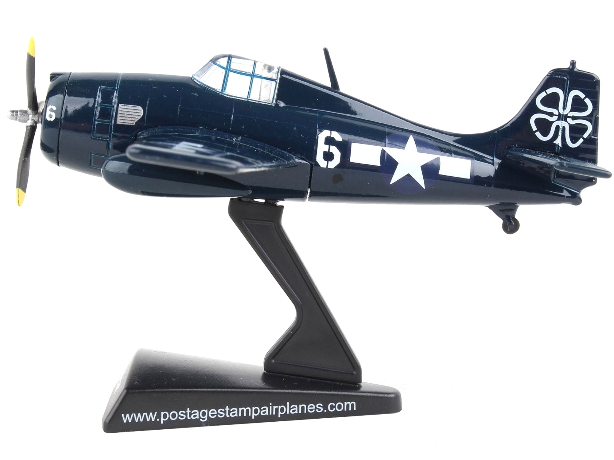 Grumman F4F Wildcat Aircraft #6 "USS Petrof Bay" United States Navy 1/87 (HO) Diecast Model Airplane by Postage Stamp - Premium Aircrafts and War Planes from Postage Stamp - Just $46.99! Shop now at Rapidvehicles