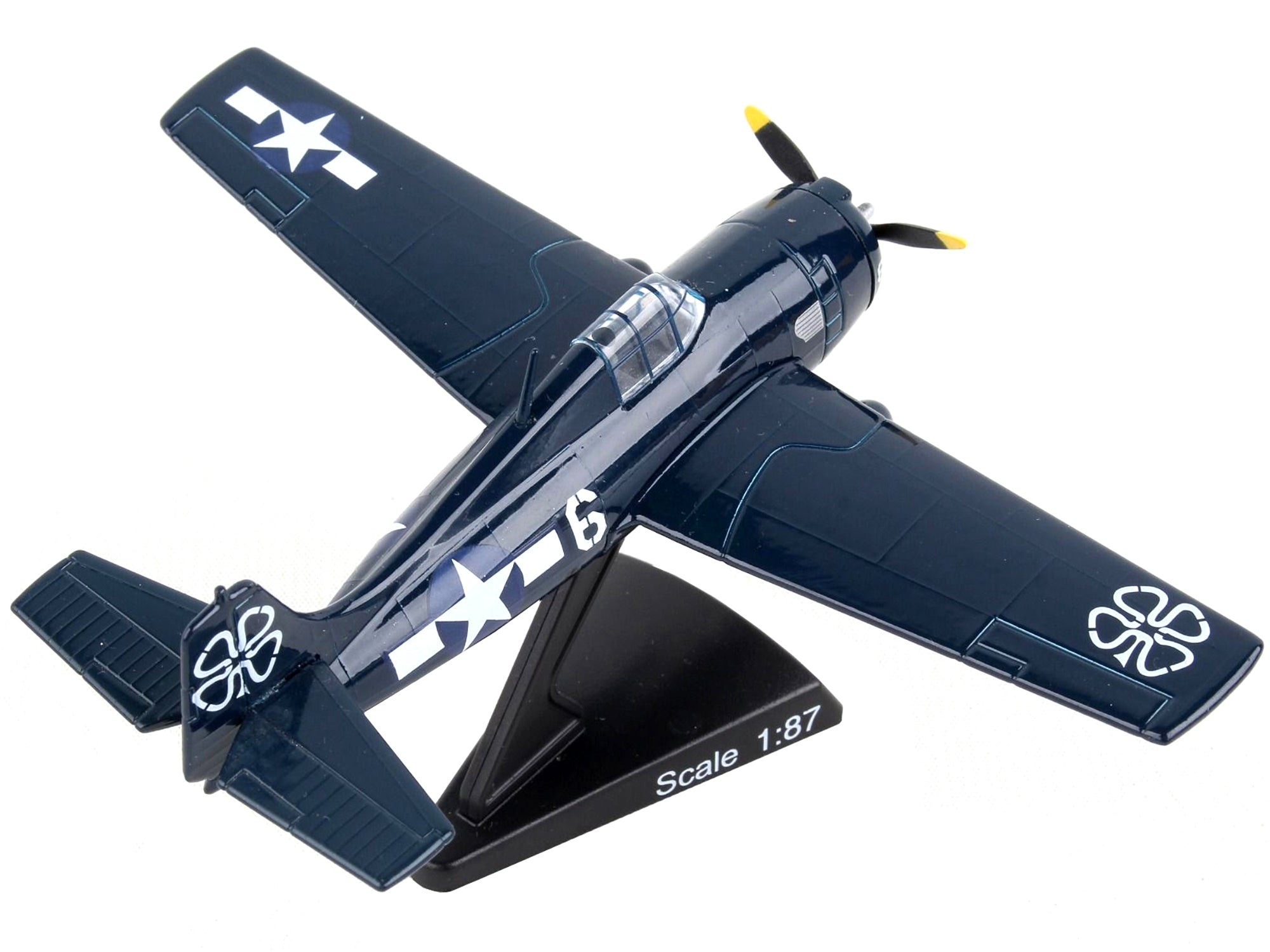 Grumman F4F Wildcat Aircraft #6 "USS Petrof Bay" United States Navy 1/87 (HO) Diecast Model Airplane by Postage Stamp - Premium Aircrafts and War Planes from Postage Stamp - Just $46.99! Shop now at Rapidvehicles