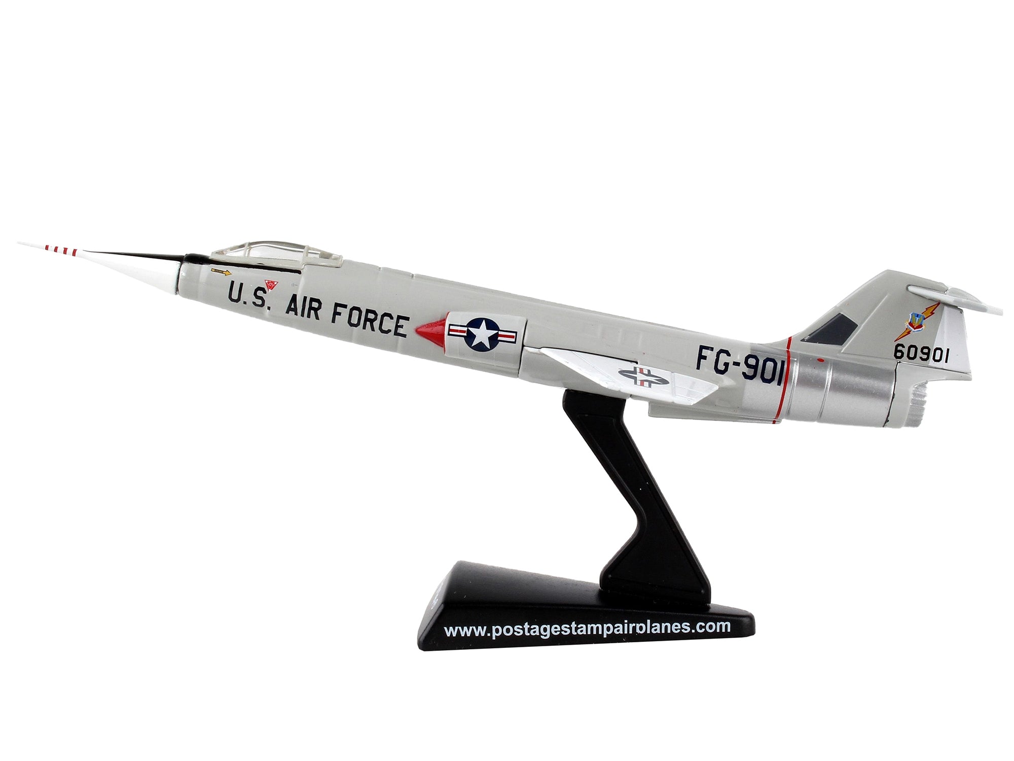 Lockheed F-104 Starfighter Fighter Aircraft "479th Tactical Fighter Wing" United States Air Force 1/120 Diecast Model Airplane by Postage Stamp - Premium Lockheed from Postage Stamp - Just $42.99! Shop now at Rapidvehicles