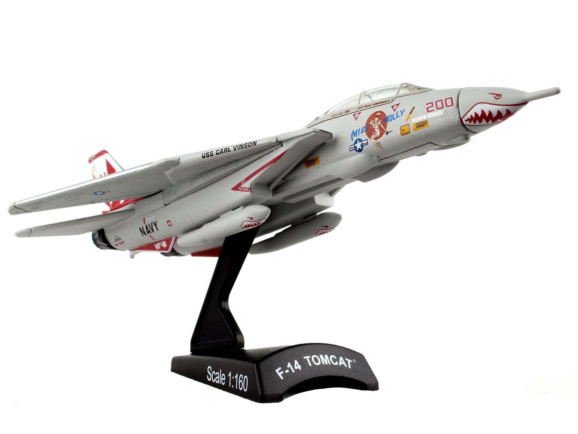 Grumman F-14 Tomcat Fighter Aircraft VF-111 Sundowners "Miss - Premium Aircrafts and War Planes from Postage Stamp - Just $55.71! Shop now at Rapidvehicles