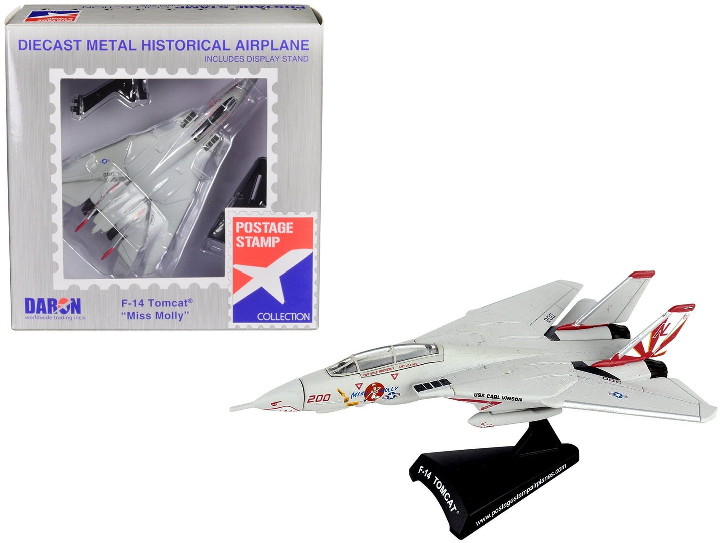 Grumman F-14 Tomcat Fighter Aircraft VF-111 Sundowners "Miss - Premium Aircrafts and War Planes from Postage Stamp - Just $55.71! Shop now at Rapidvehicles