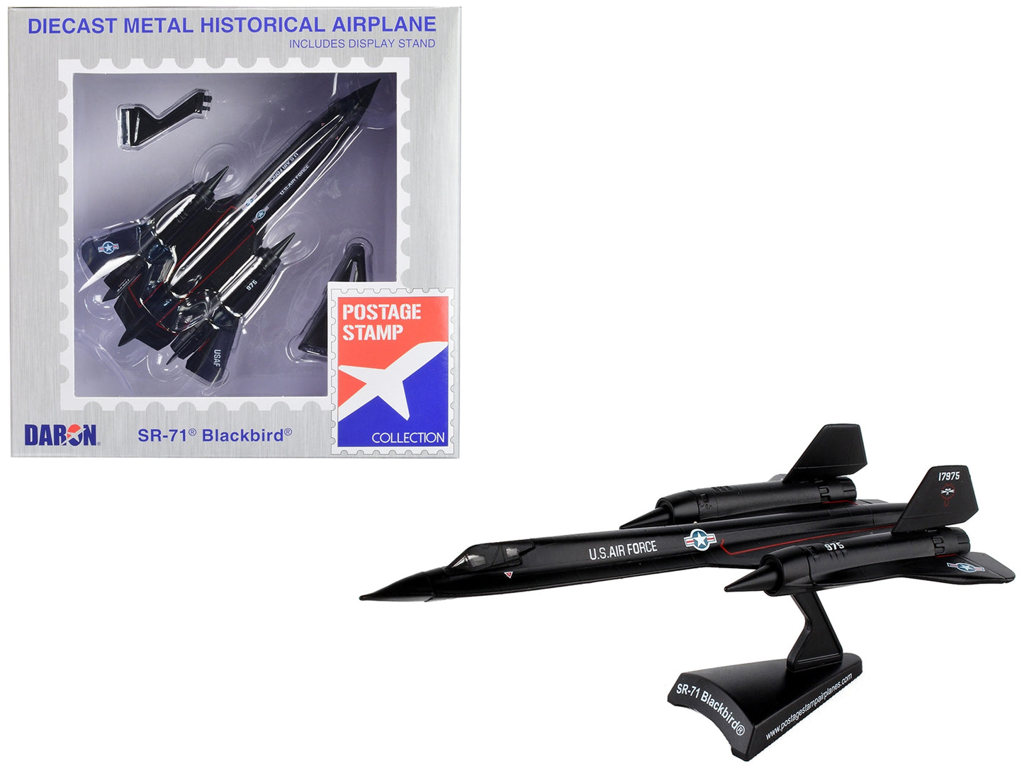 Lockheed SR-71 Blackbird Aircraft "United States Air Force" 1/200