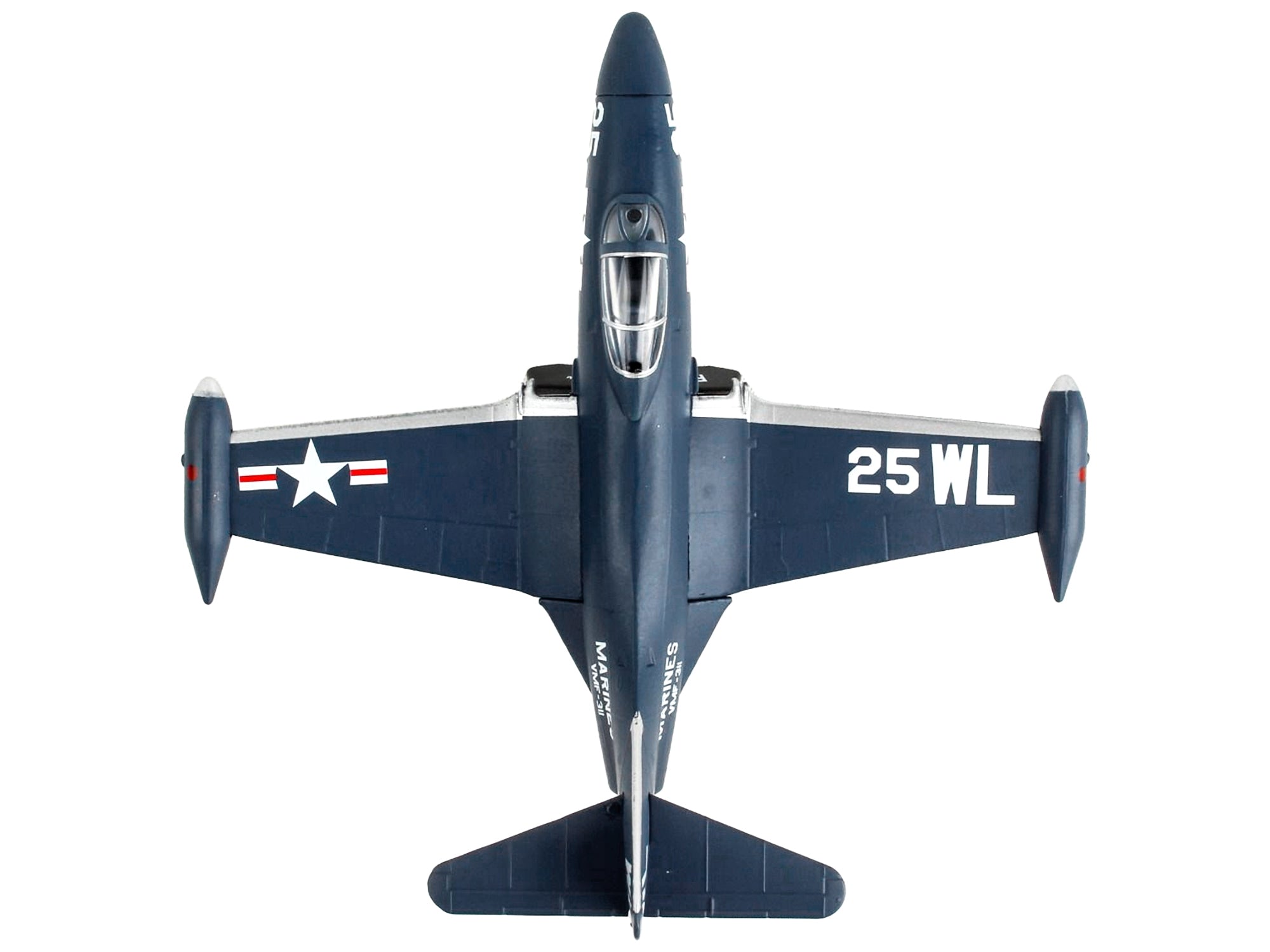 Grumman F9F Panther Fighter Aircraft "VMF-311 United States Marine Corps" 1/100 Diecast Model Airplane by Postage Stamp - Premium Grumman from Postage Stamp - Just $43.99! Shop now at Rapidvehicles