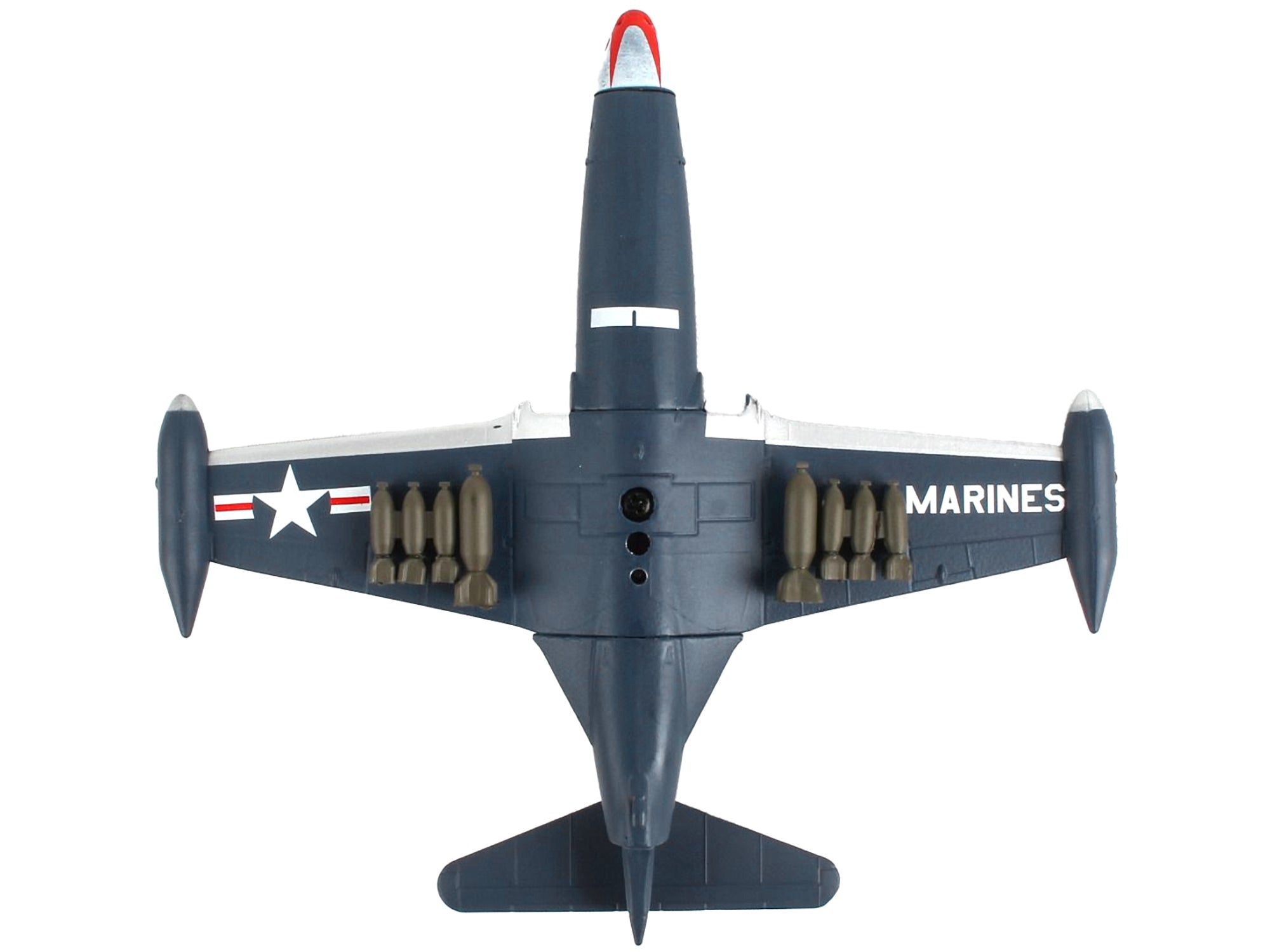 Grumman F9F Panther Fighter Aircraft "VMF-311 United States Marine Corps" 1/100 Diecast Model Airplane by Postage Stamp - Premium Grumman from Postage Stamp - Just $43.99! Shop now at Rapidvehicles