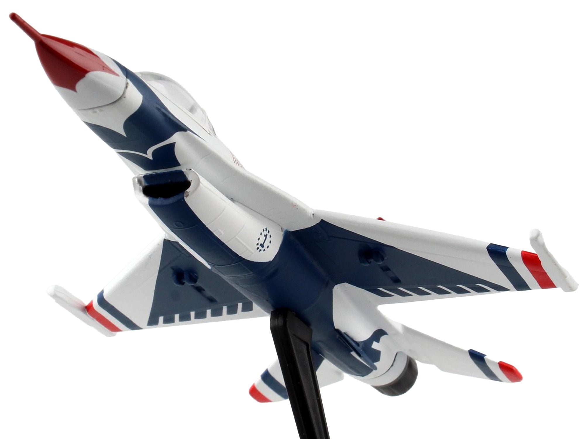 Lockheed Martin F-16 Fighting Falcon Fighter Aircraft "Thunderbirds" United States Air Force 1/126 Diecast Model Airplane by Postage Stamp - Premium Lockheed Martin from Postage Stamp - Just $39.99! Shop now at Rapidvehicles