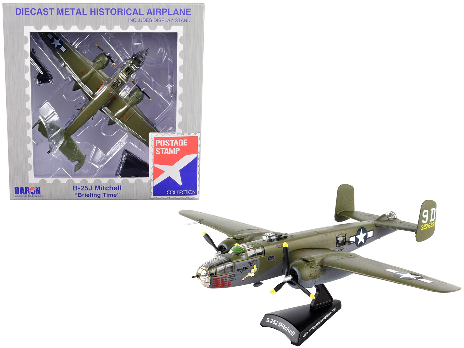 North American B-25J Mitchell Bomber Aircraft "Briefing Time" United States Air Force 1/100 Diecast Model Airplane by Postage Stamp - Premium Aircrafts and War Planes from Postage Stamp - Just $54.58! Shop now at Rapidvehicles