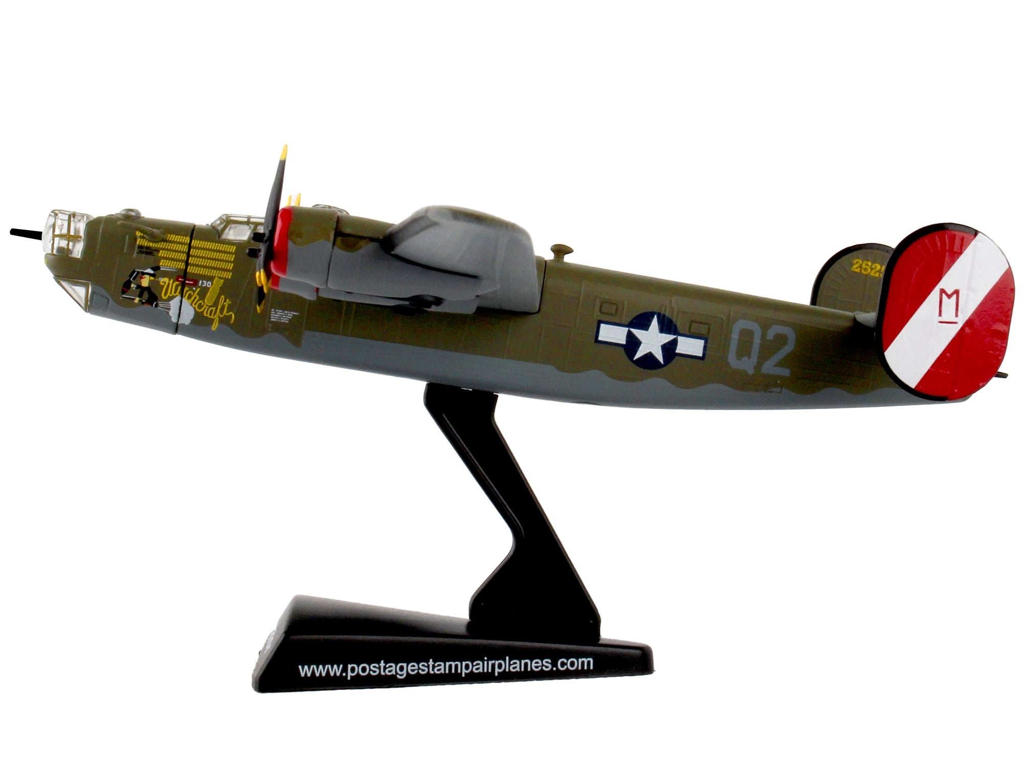 Consolidated B-24J Liberator Bomber Aircraft "Witchcraft 467th Bomb Group 790 Bomb Squadron" United States Army Air Forces 1/163 Diecast Model Airplane by Postage Stamp - Premium Consolidated from Postage Stamp - Just $53.30! Shop now at Rapidvehicles