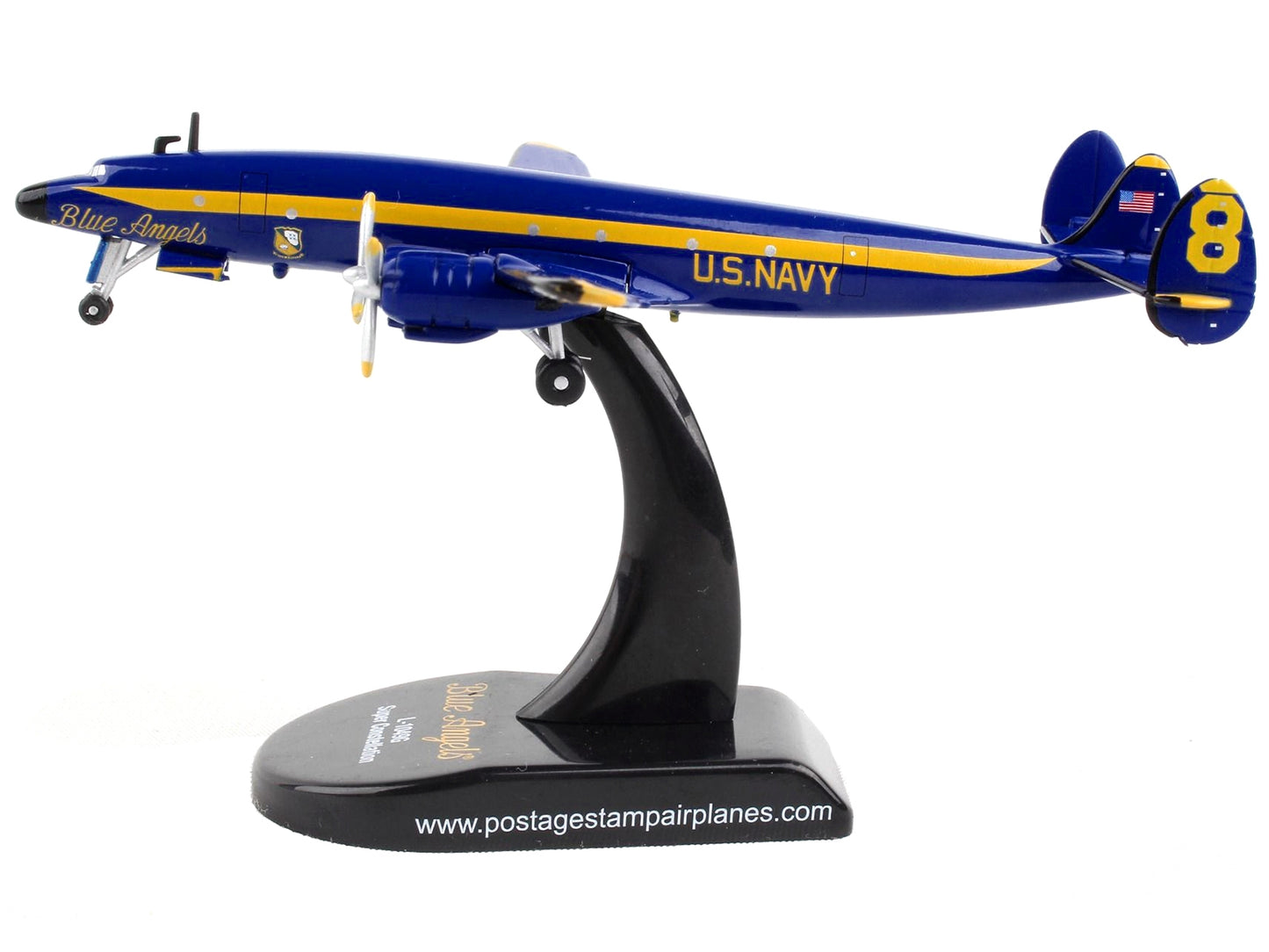 Lockheed L-1049G Super Constellation Commercial Aircraft "Blue - Premium Lockheed from Postage Stamp - Just $48.67! Shop now at Rapidvehicles