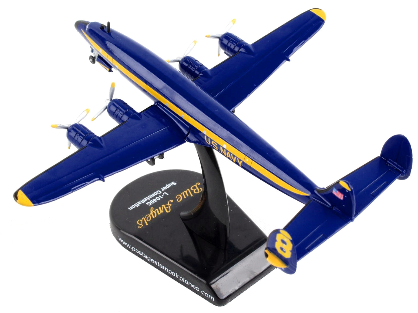 Lockheed L-1049G Super Constellation Commercial Aircraft "Blue - Premium Lockheed from Postage Stamp - Just $48.67! Shop now at Rapidvehicles