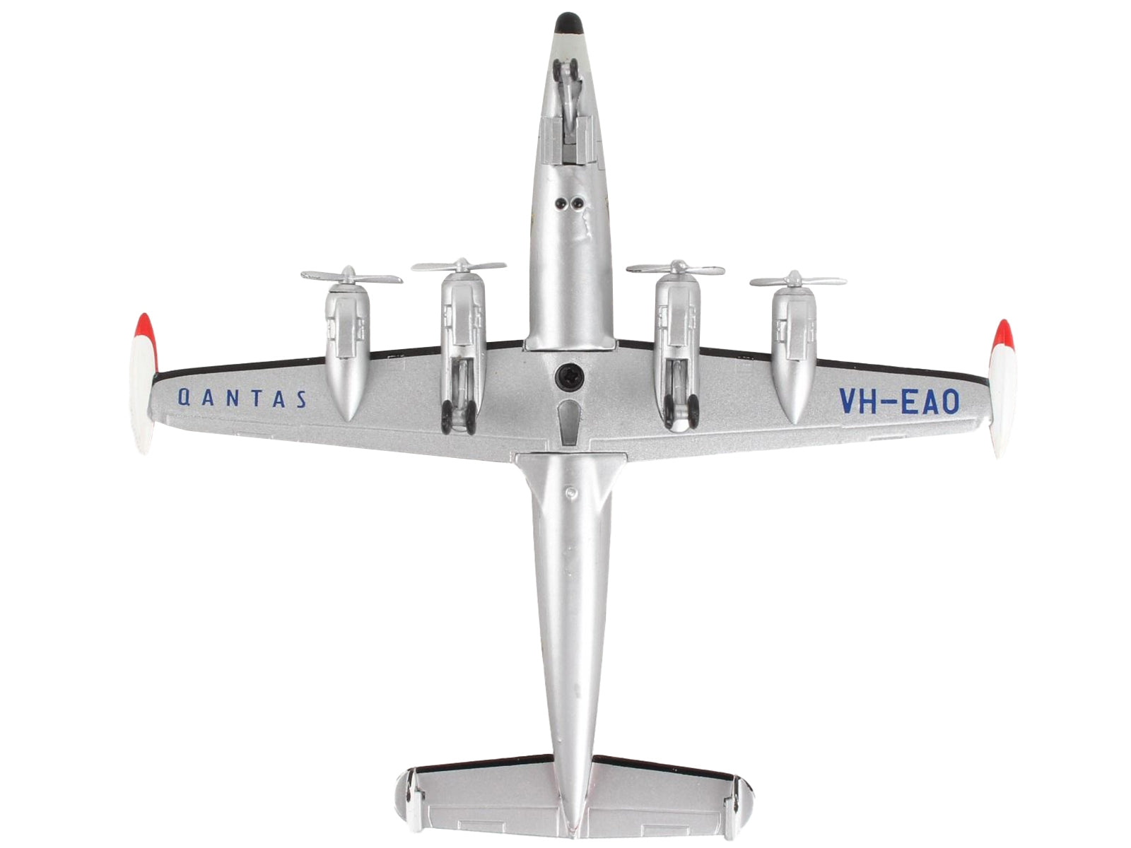 Lockheed L-1049G Super Constellation Commercial Aircraft "Qantas Airways" 1/300 Diecast Model Airplane by Postage Stamp - Premium Lockheed from Postage Stamp - Just $43.99! Shop now at Rapidvehicles