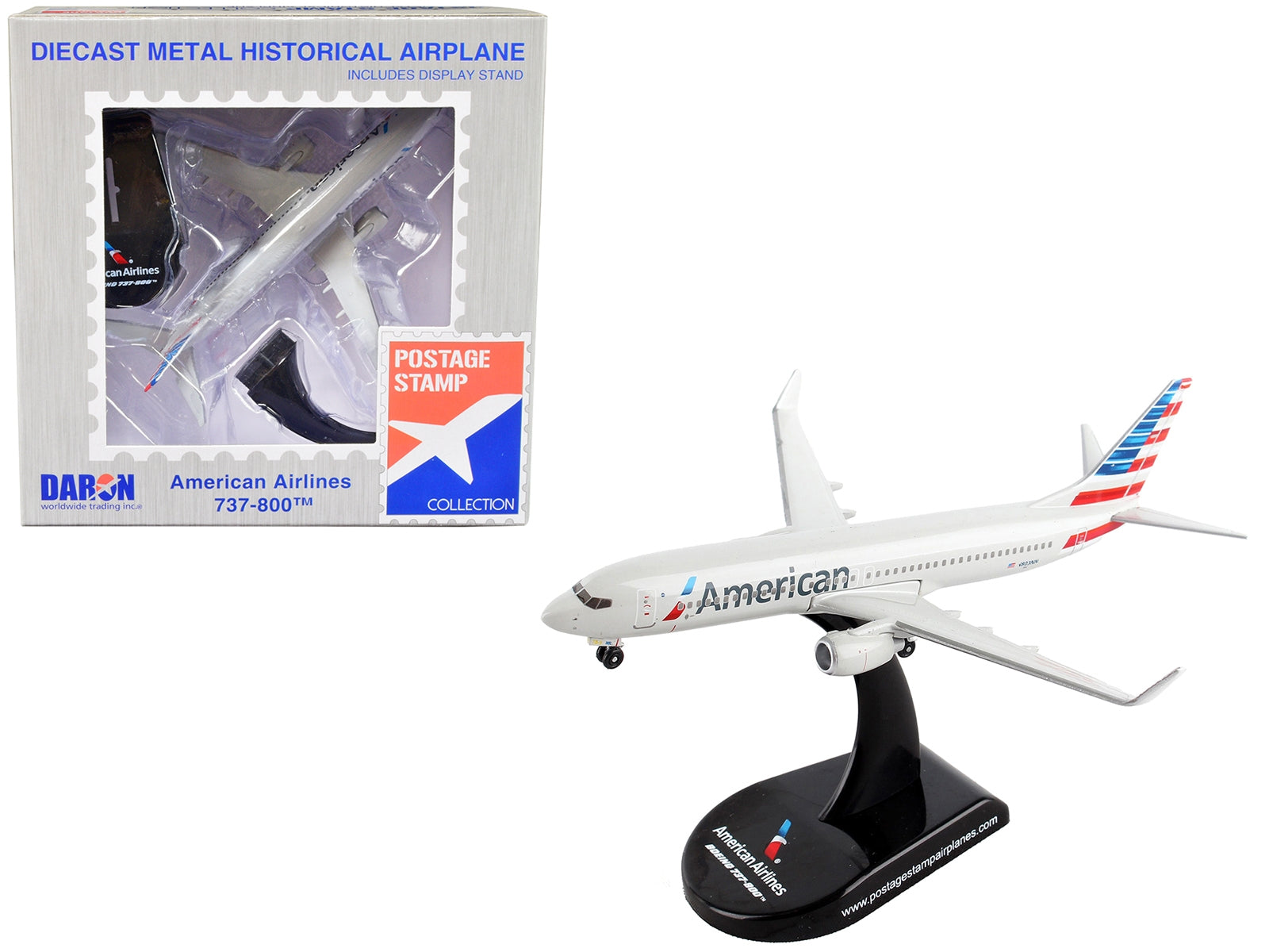 Boeing 737 Next Generation Commercial Aircraft "American Airlines" 1/300 Diecast Model Airplane by Postage Stamp - Premium Boeing from Postage Stamp - Just $44.99! Shop now at Rapidvehicles