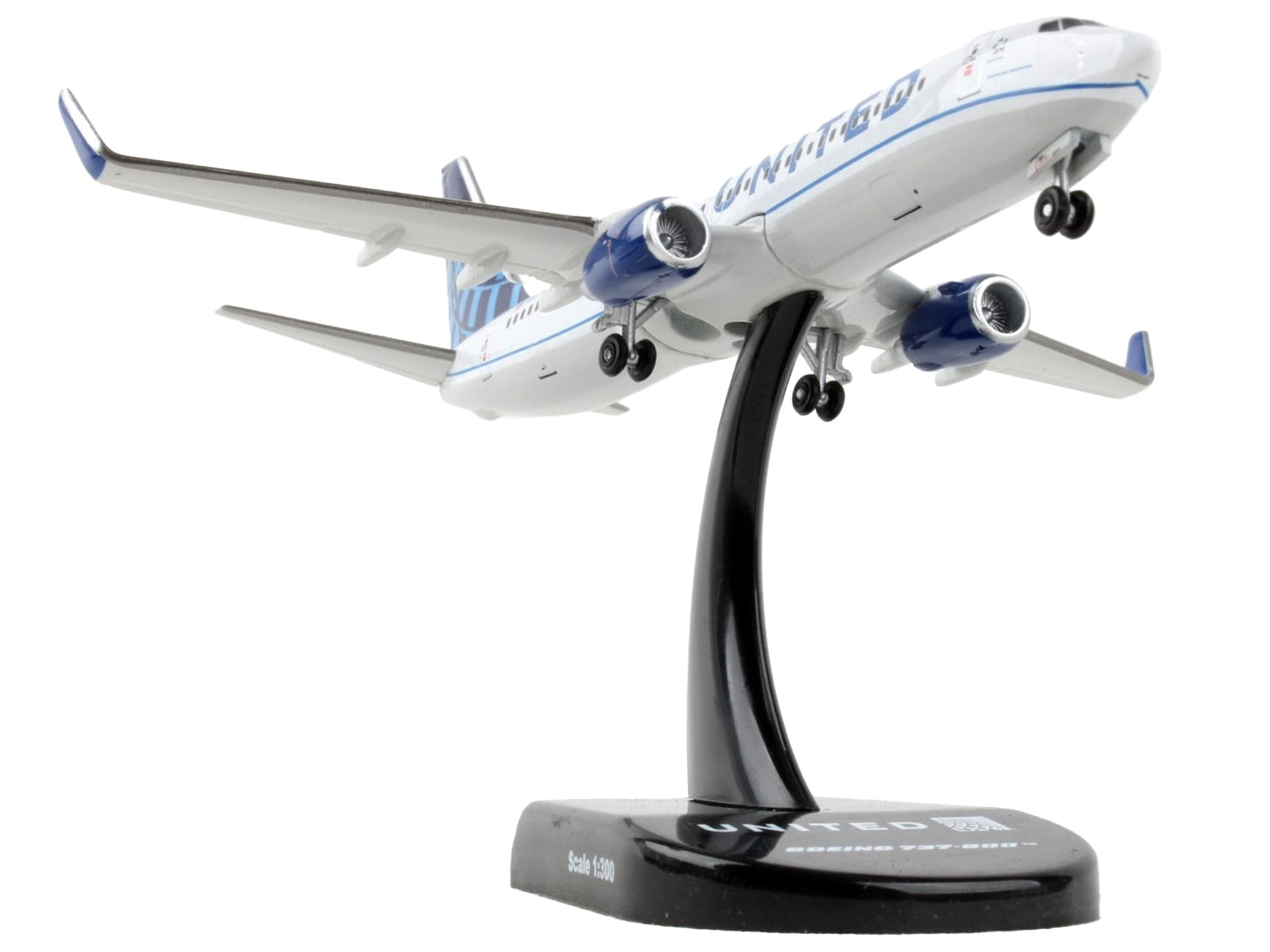 Boeing 737-800 Next Generation Commercial Aircraft "United Airlines" 1/300 Diecast Model Airplane by Postage Stamp - Premium Boeing from Postage Stamp - Just $54.99! Shop now at Rapidvehicles