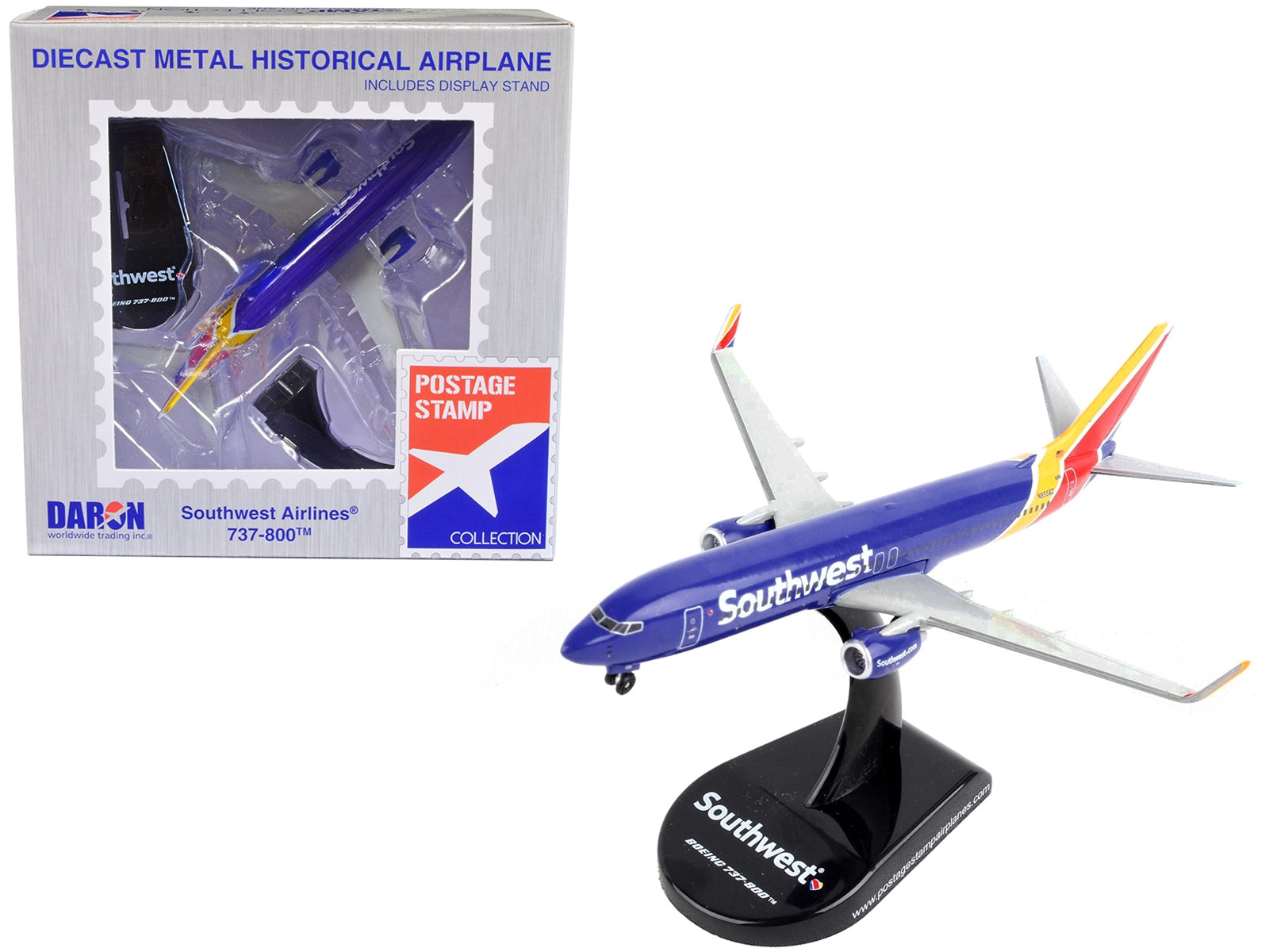 Boeing 737-800 Next Generation Commercial Aircraft "Southwest - Premium Other from Postage Stamp - Just $55.69! Shop now at Rapidvehicles