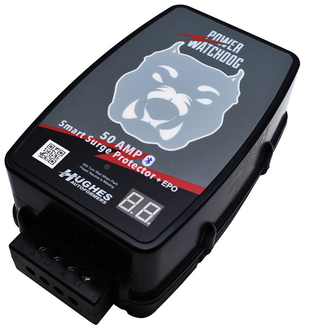 Hughes Power Watchdog Bluetooth Hardwired Surge Protector with EPO - 50 Amp - Premium RV Parts & Access from HUGHESAUTO - Just $320.99! Shop now at Rapidvehicles