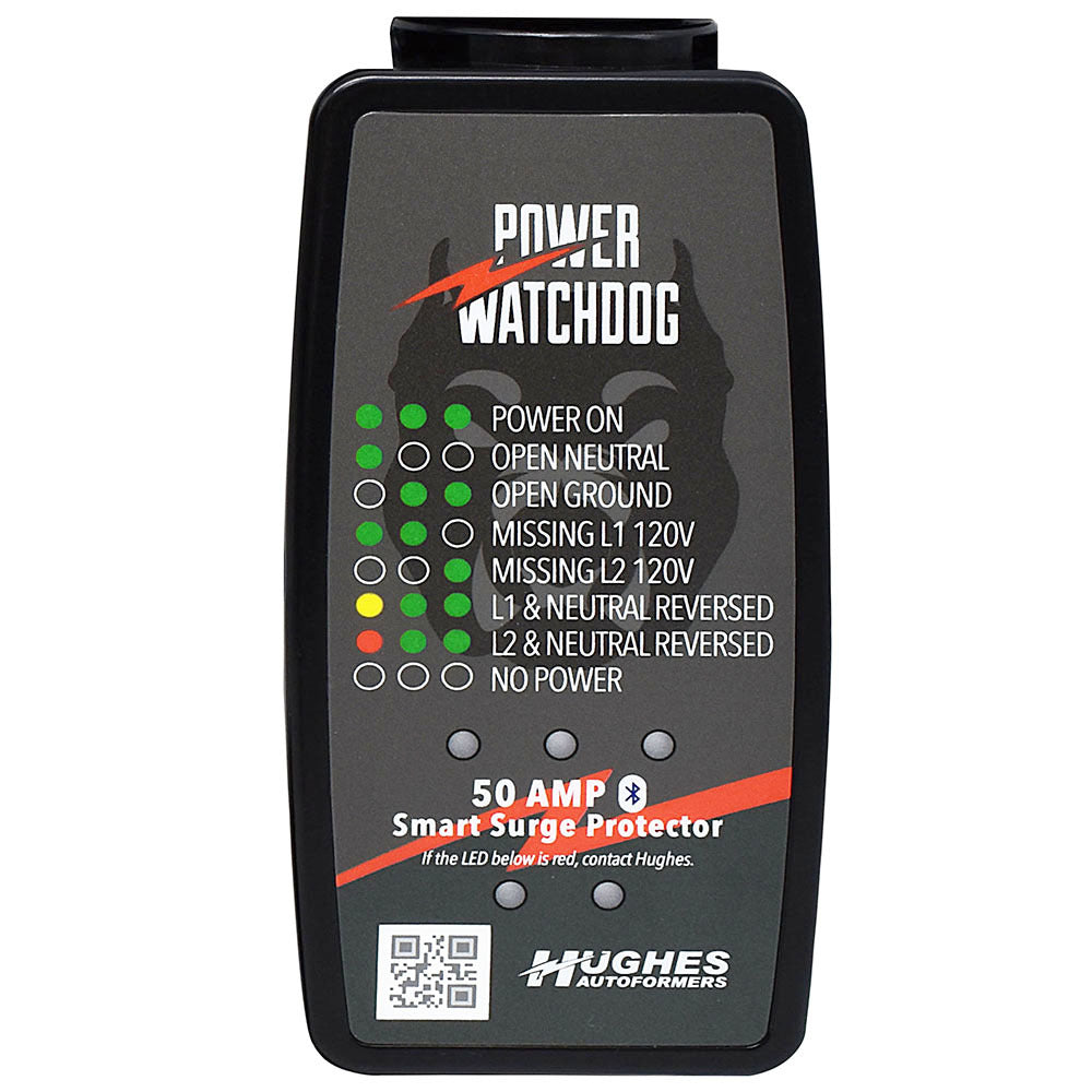 Hughes Power Watchdog Bluetooth Portable Surge Protector - 50 Amp - Premium RV Parts & Access from HUGHESAUTO - Just $222.99! Shop now at Rapidvehicles