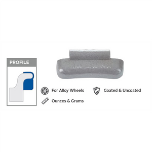 0.25 oz. Mag Weights (Box of 50) - Premium Wheel Weights from Wegmann Automotive - Just $37.99! Shop now at Rapidvehicles